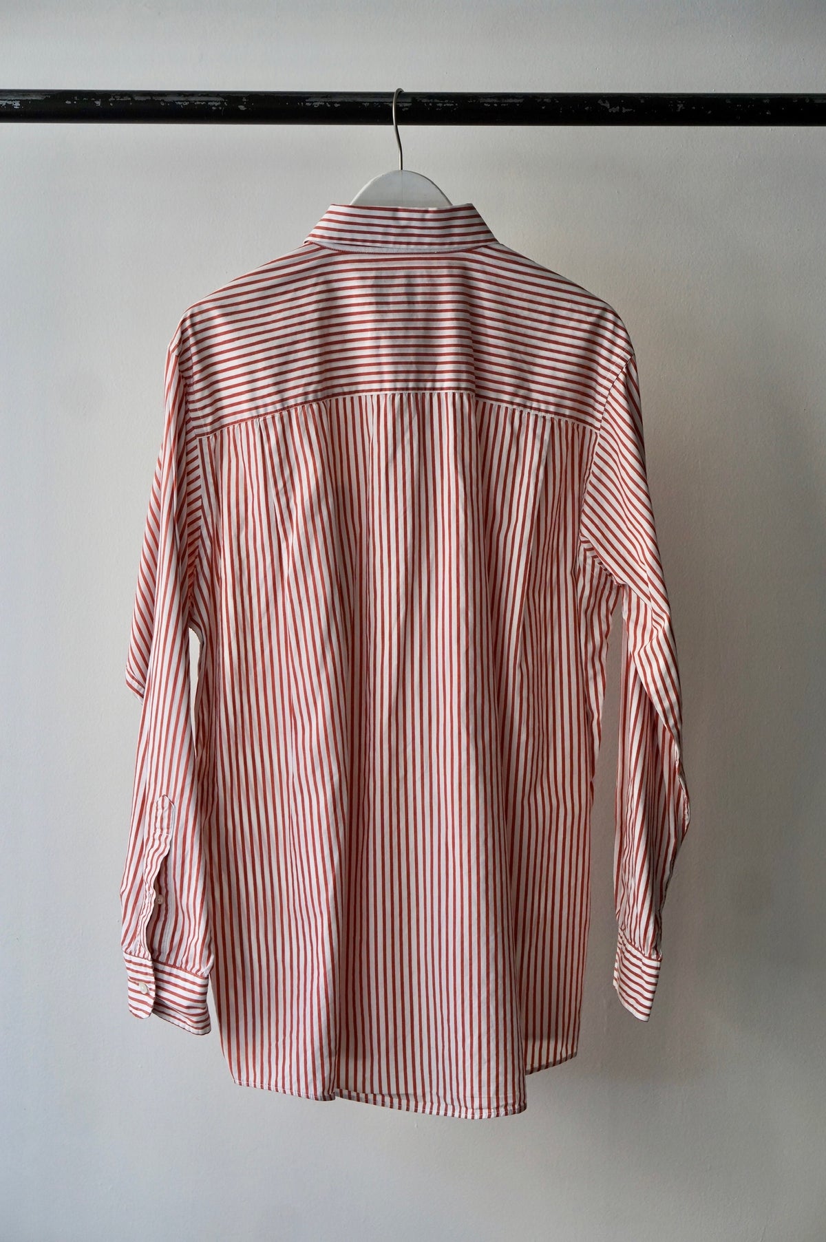 Striped Burberry Button Up