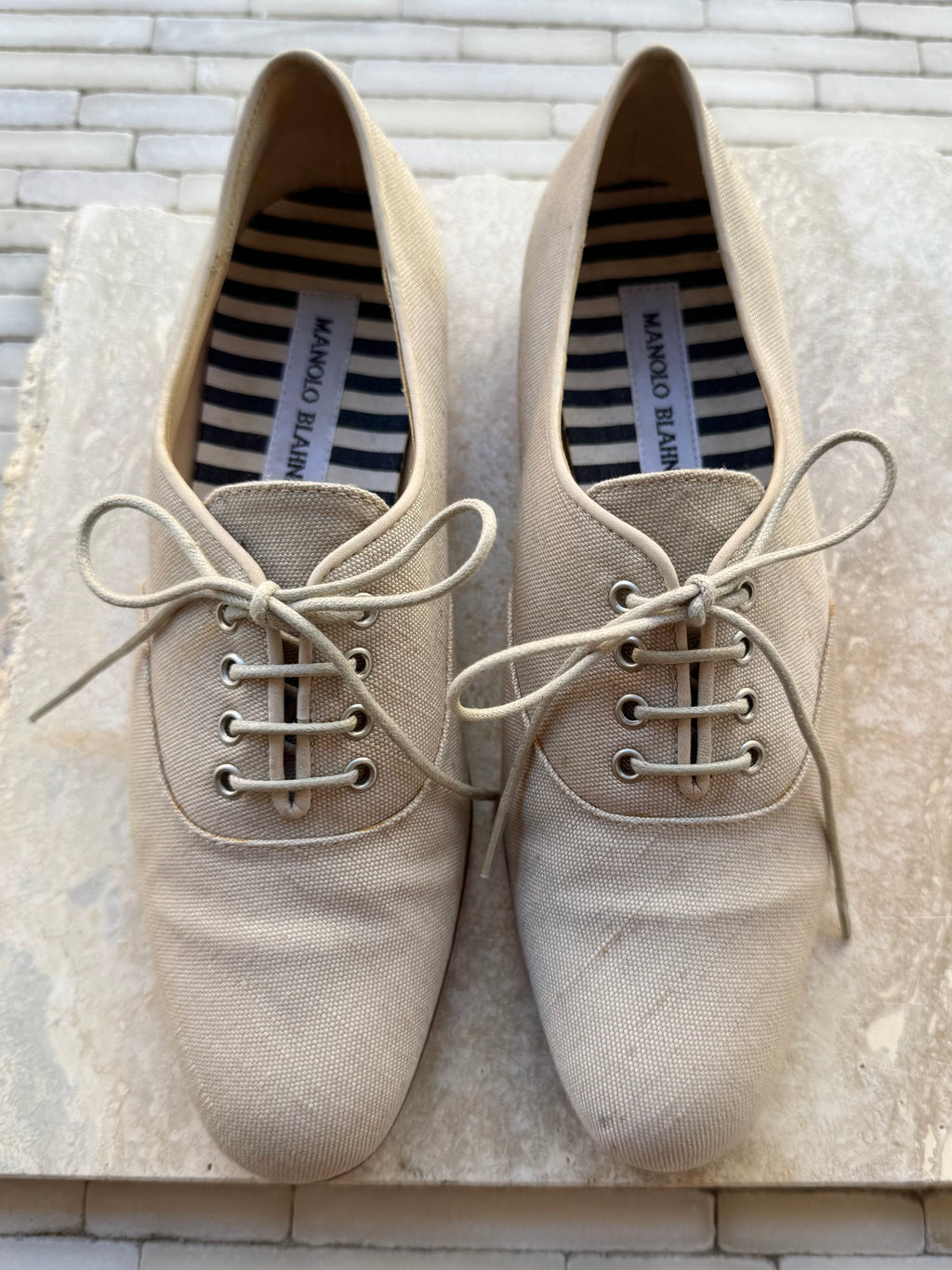 Manolo Blahnik Oxford Shoes