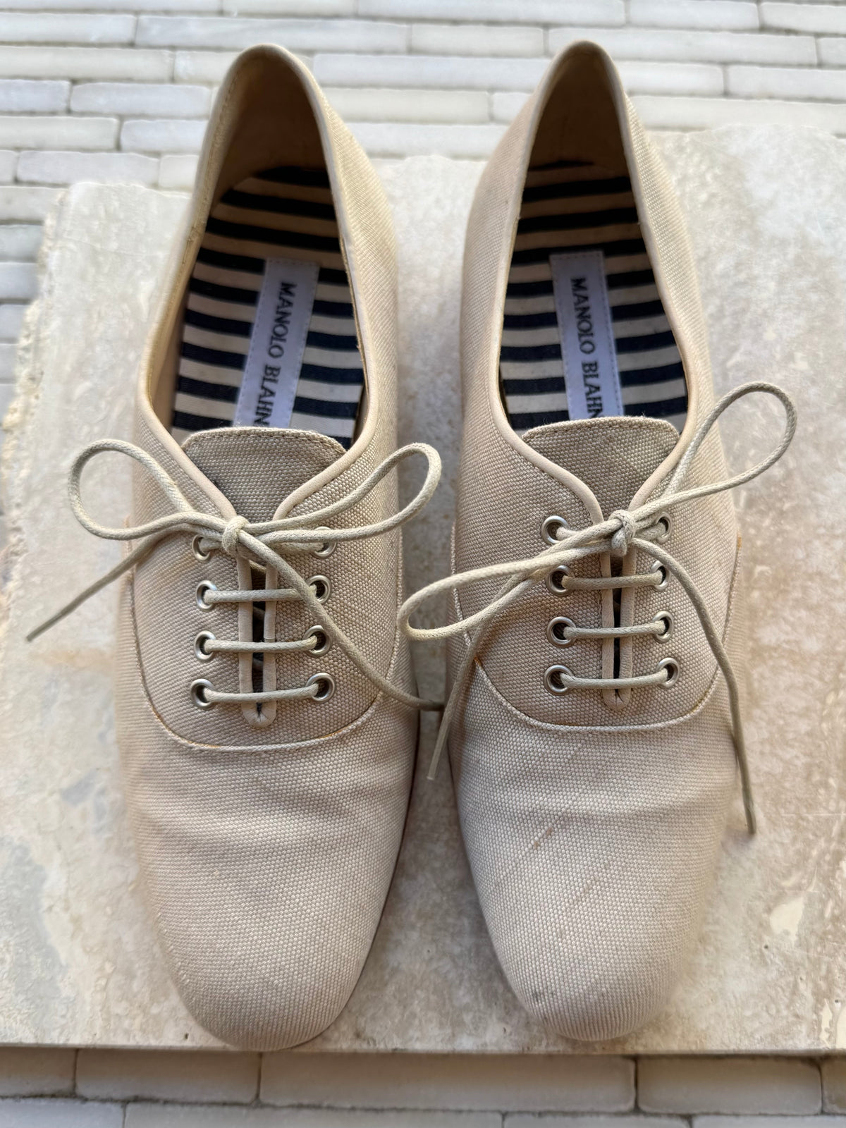 Manolo Blahnik Oxford Shoes