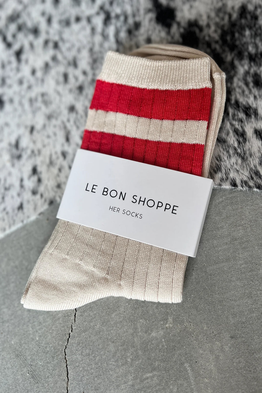 Le Bon Shoppe Her Varsity Socks