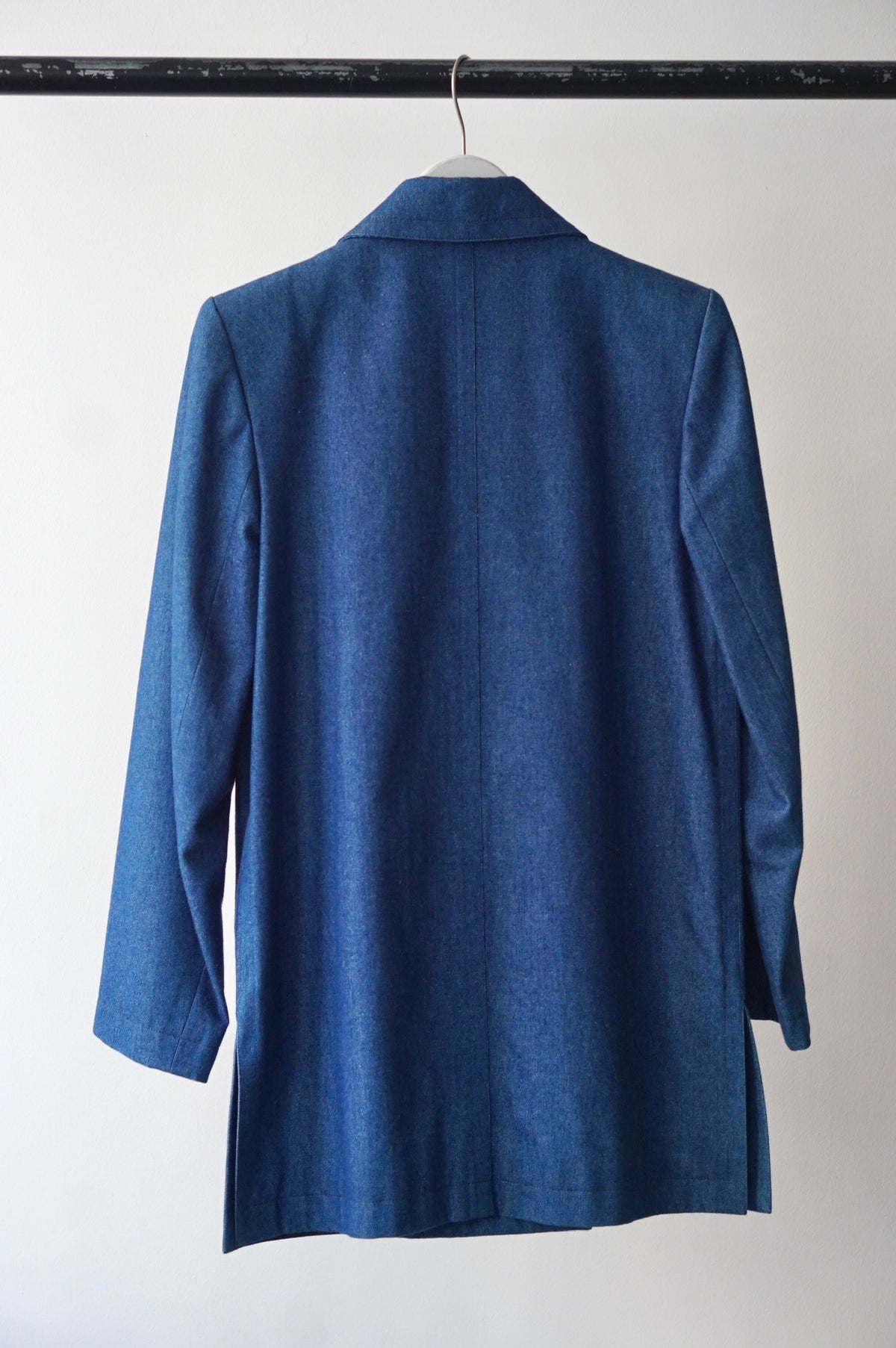 1980s Yves Saint Laurent Denim Blazer