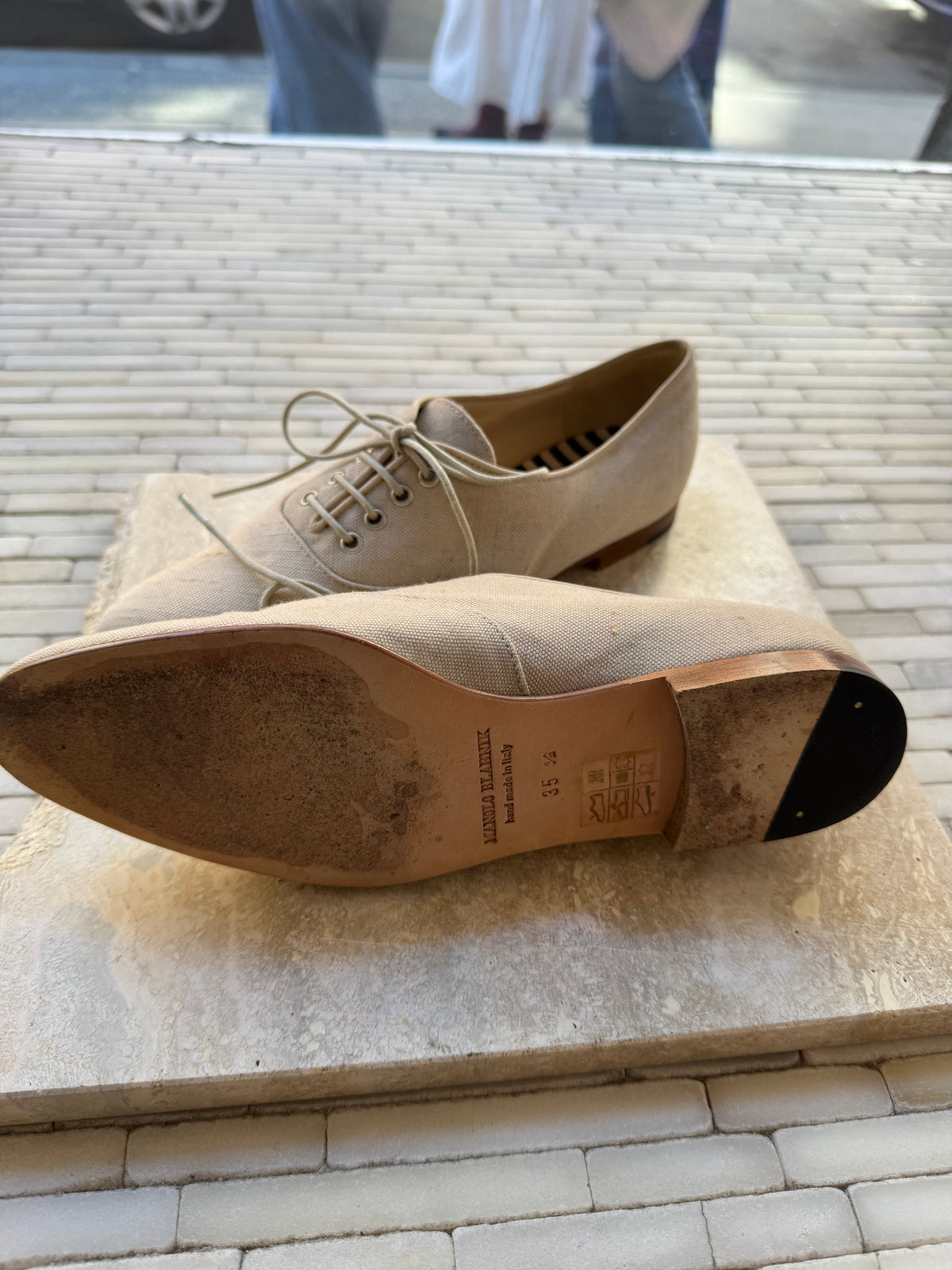 Manolo Blahnik Oxford Shoes