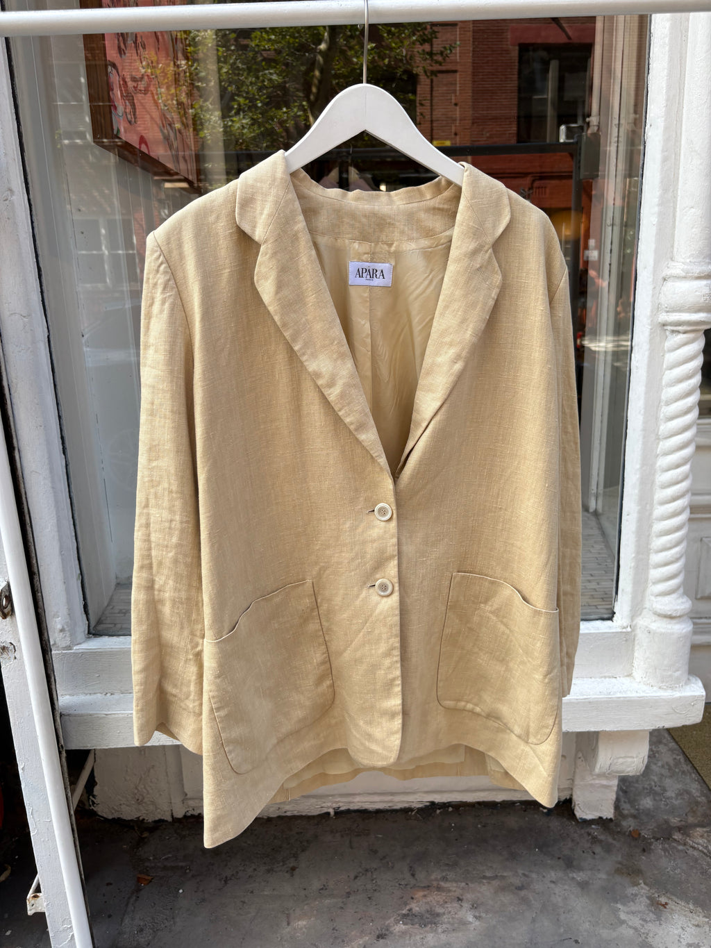 Apara Linen Blazer