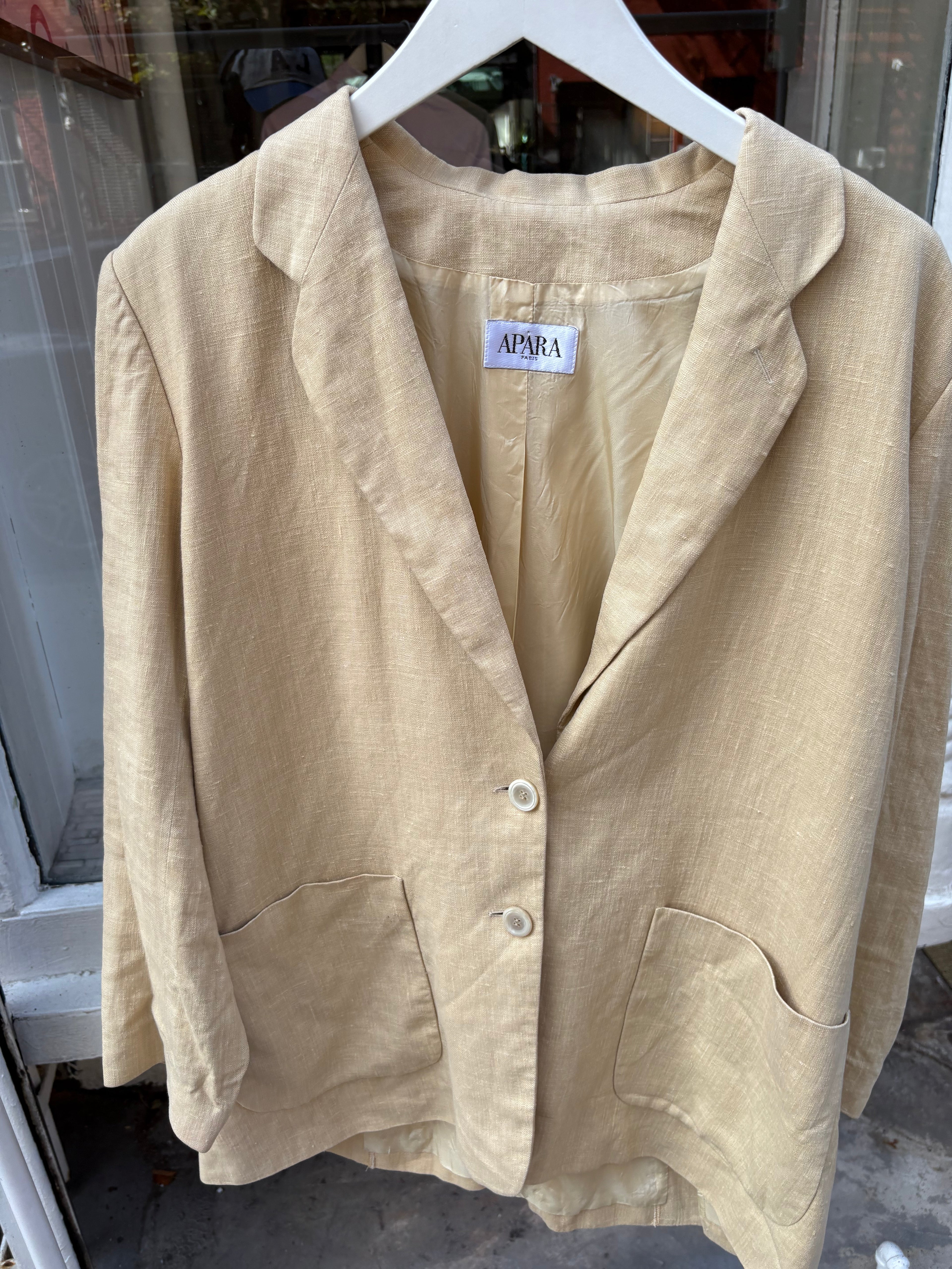 Apara Linen Blazer
