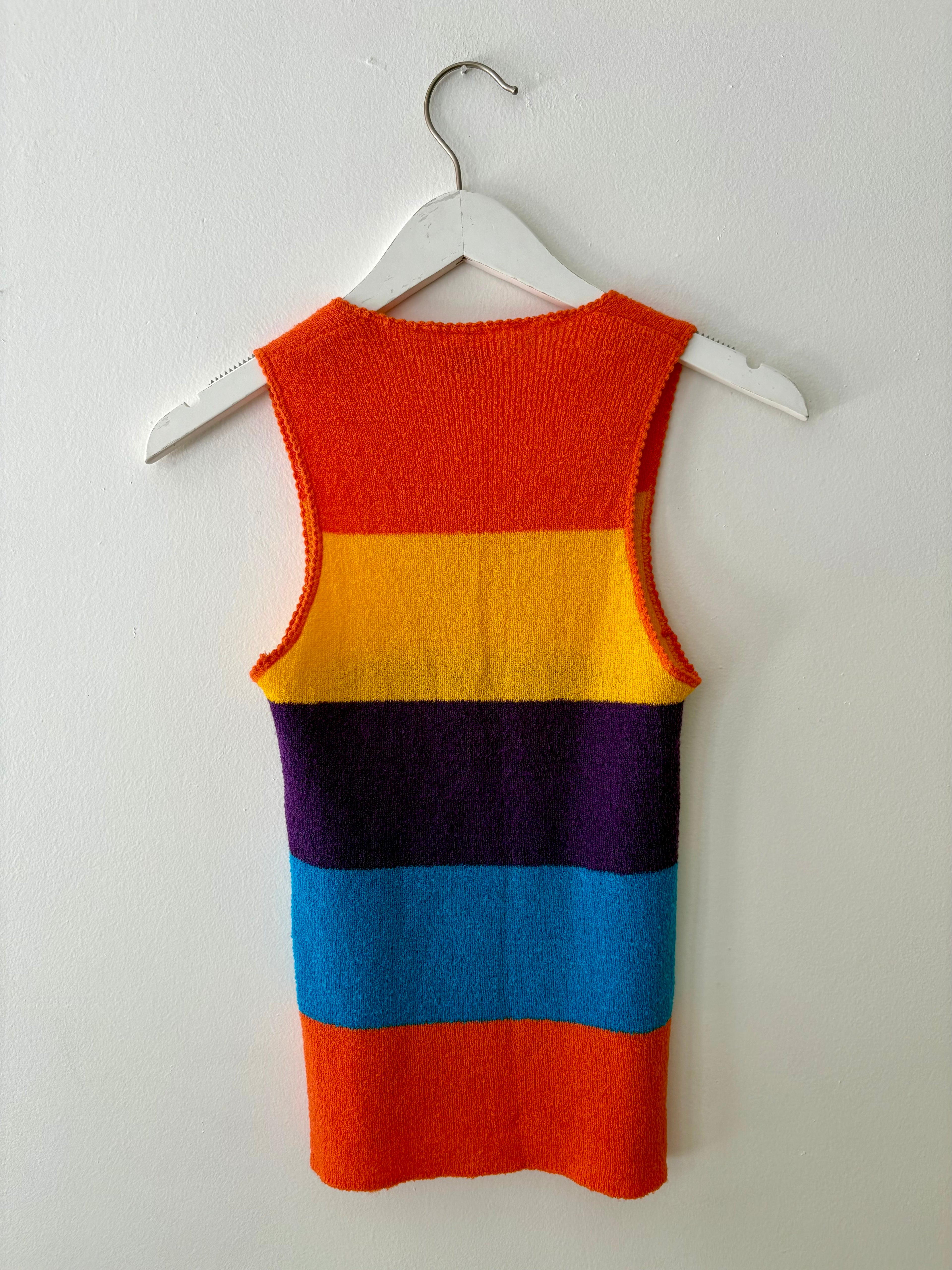 Multicolor Knit Tank
