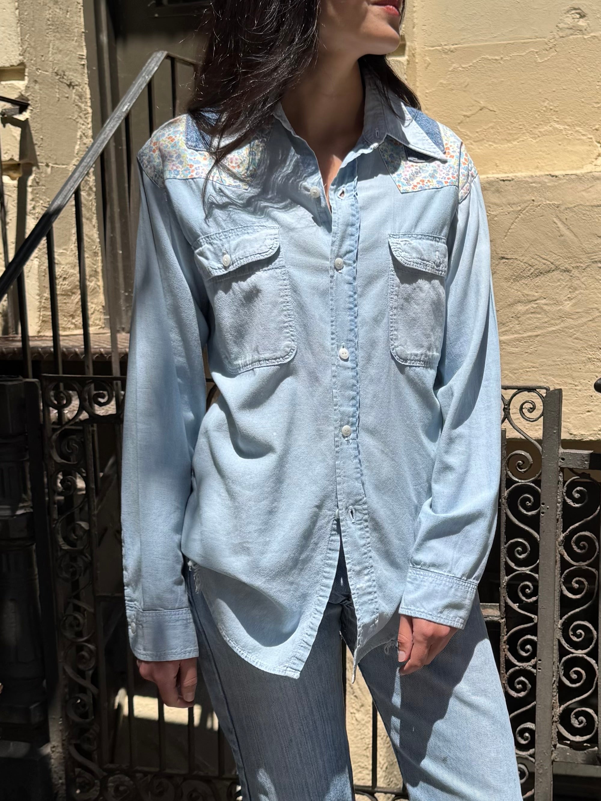 Vintage 1970’s Big Mac Button Up