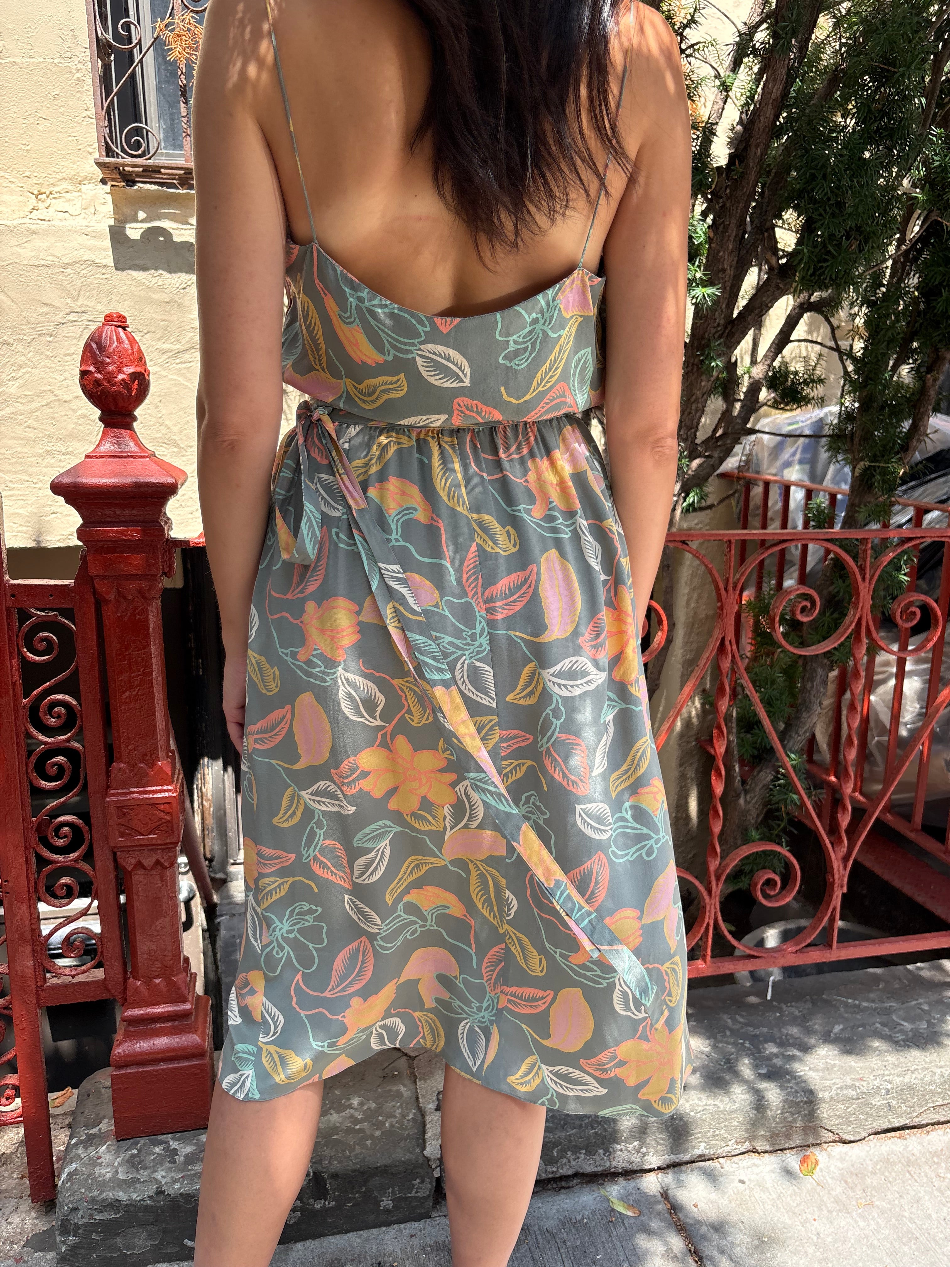 Two-Piece Silk Set