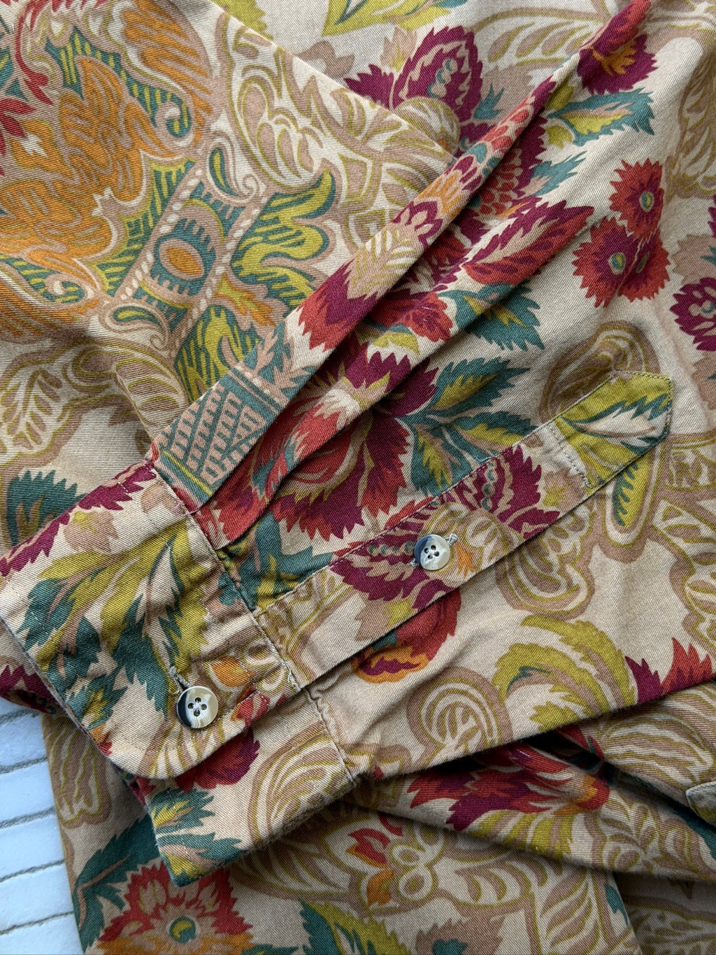 Christian Dior Floral Button Up