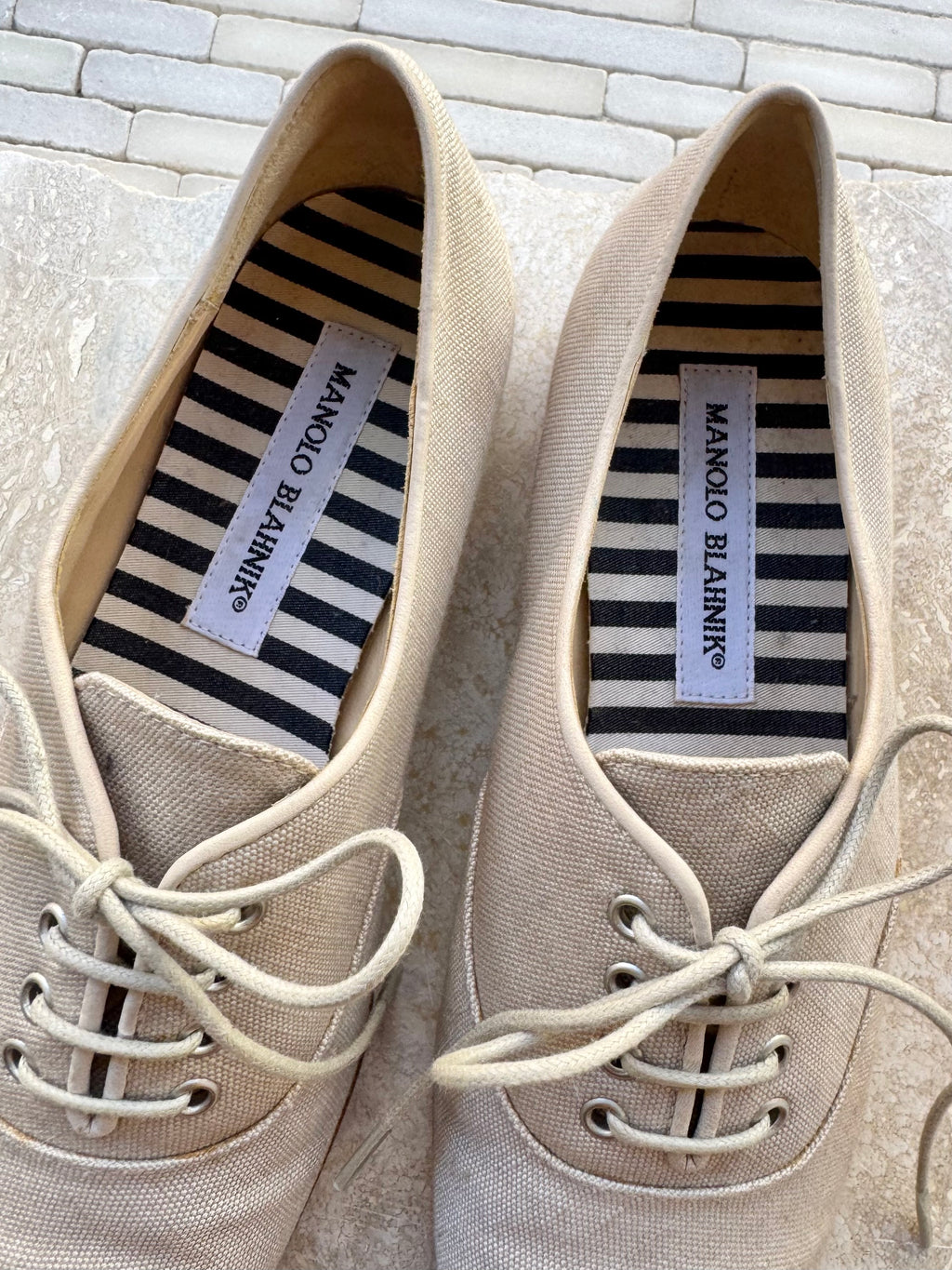 Manolo Blahnik Oxford Shoes