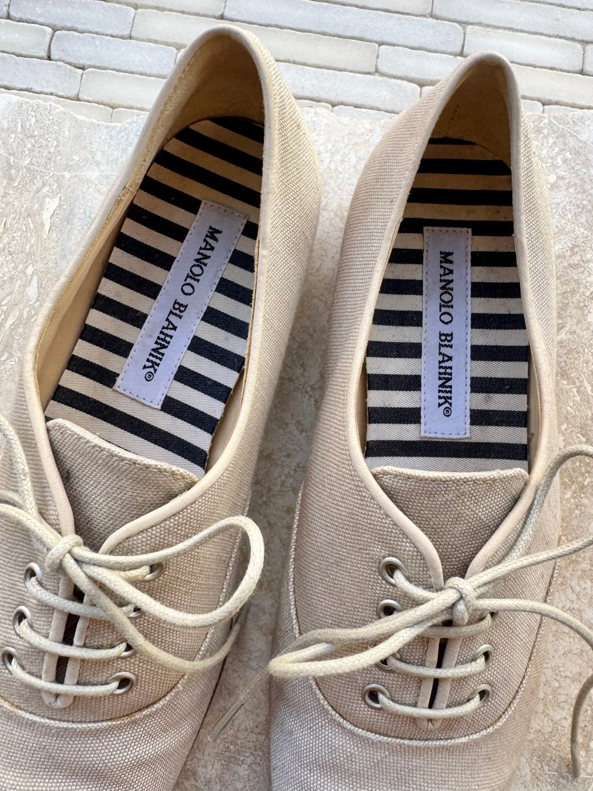 Manolo Blahnik Oxford Shoes