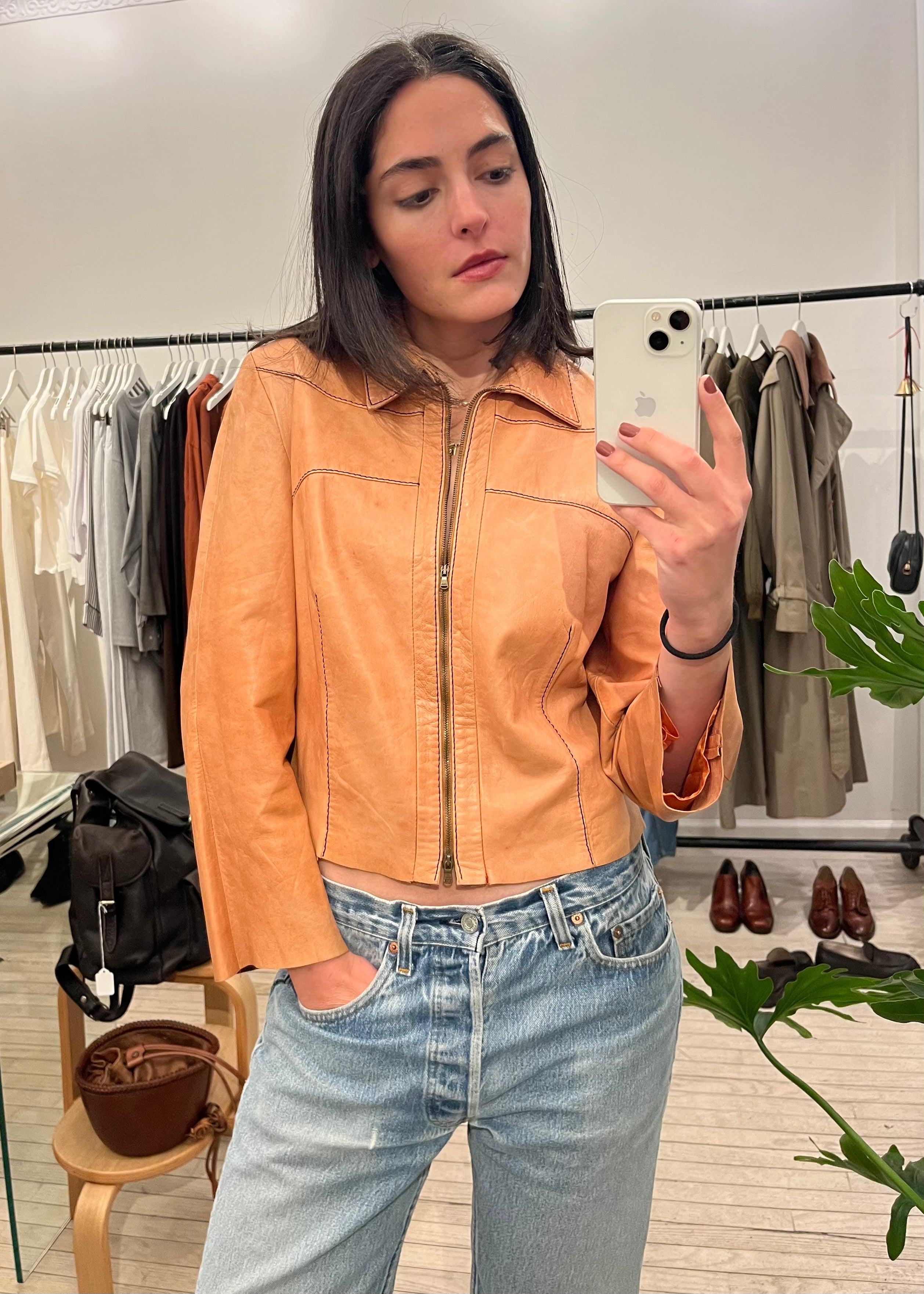 Vintage Leather Jacket