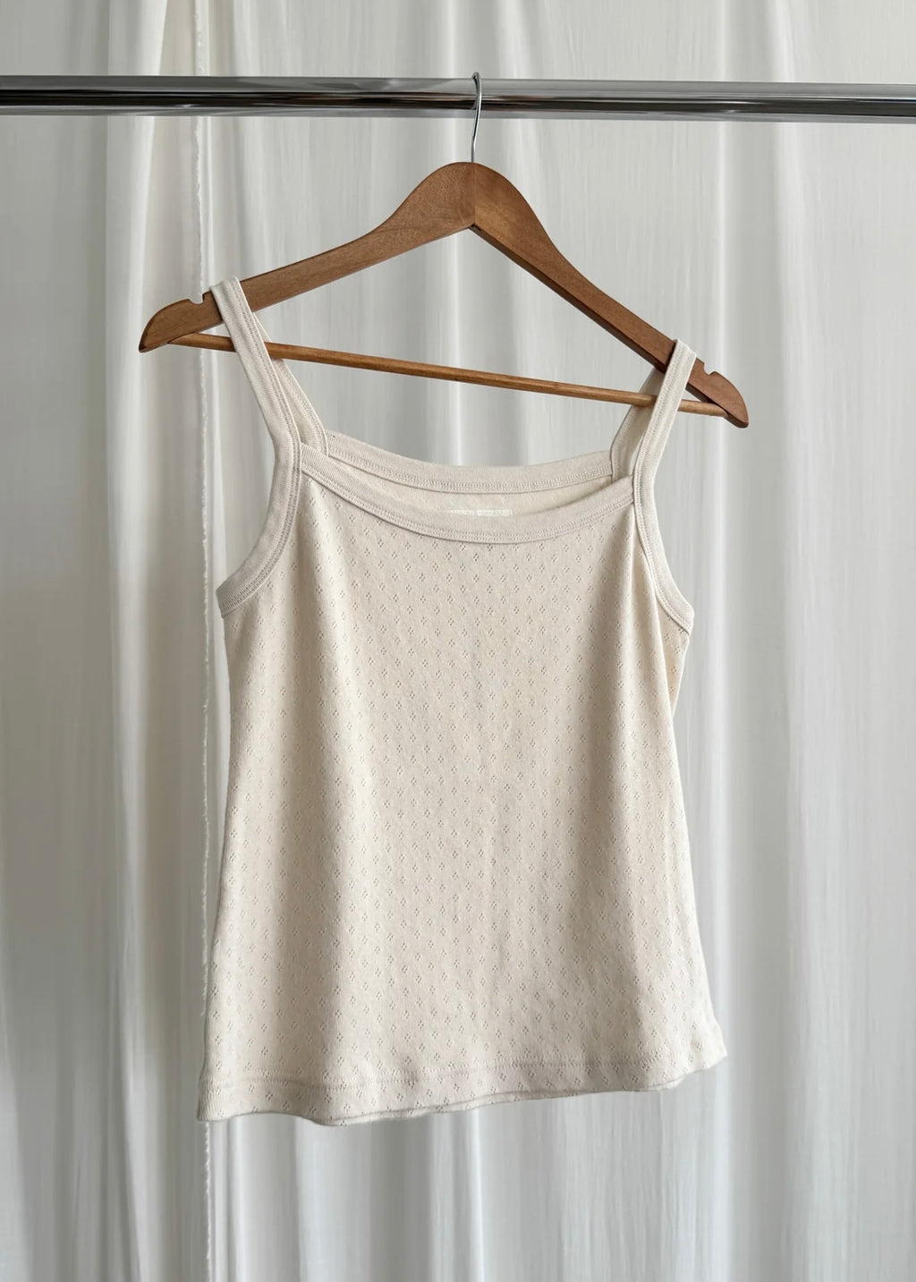 Pointelle Eve Cami Natural
