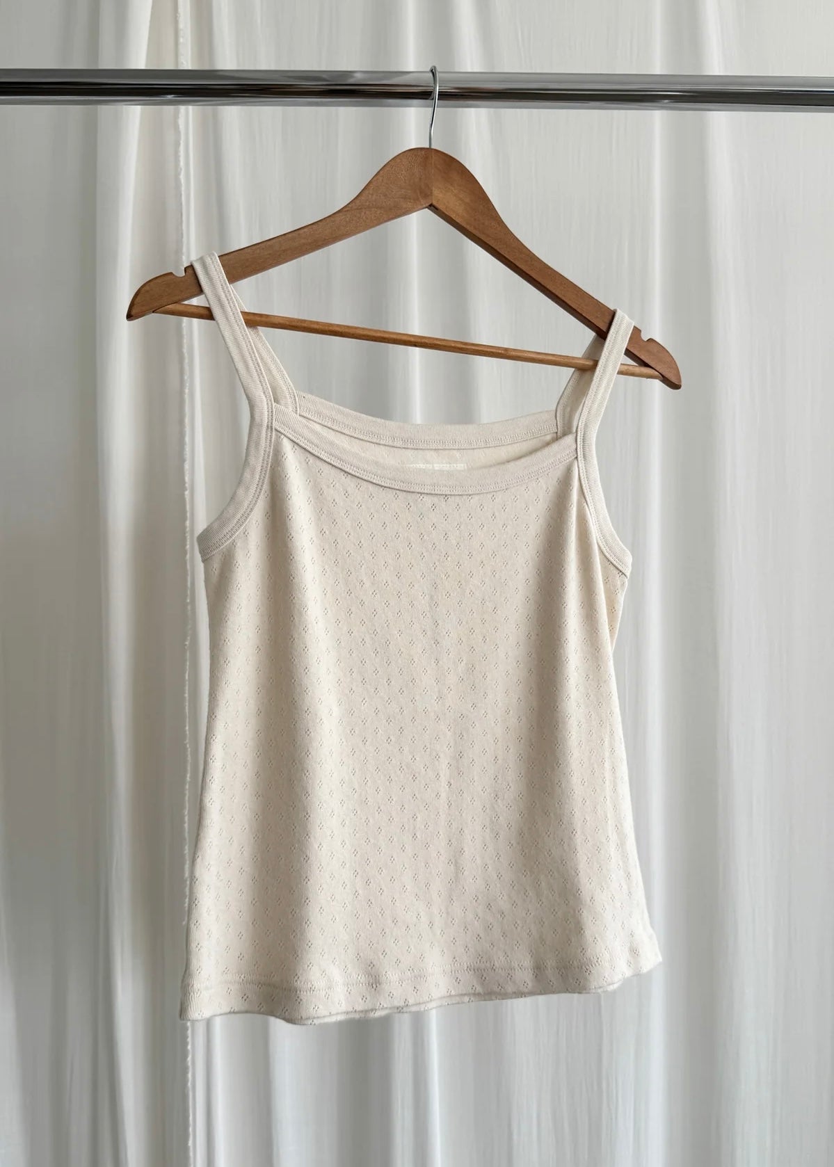 Pointelle Eve Cami Natural