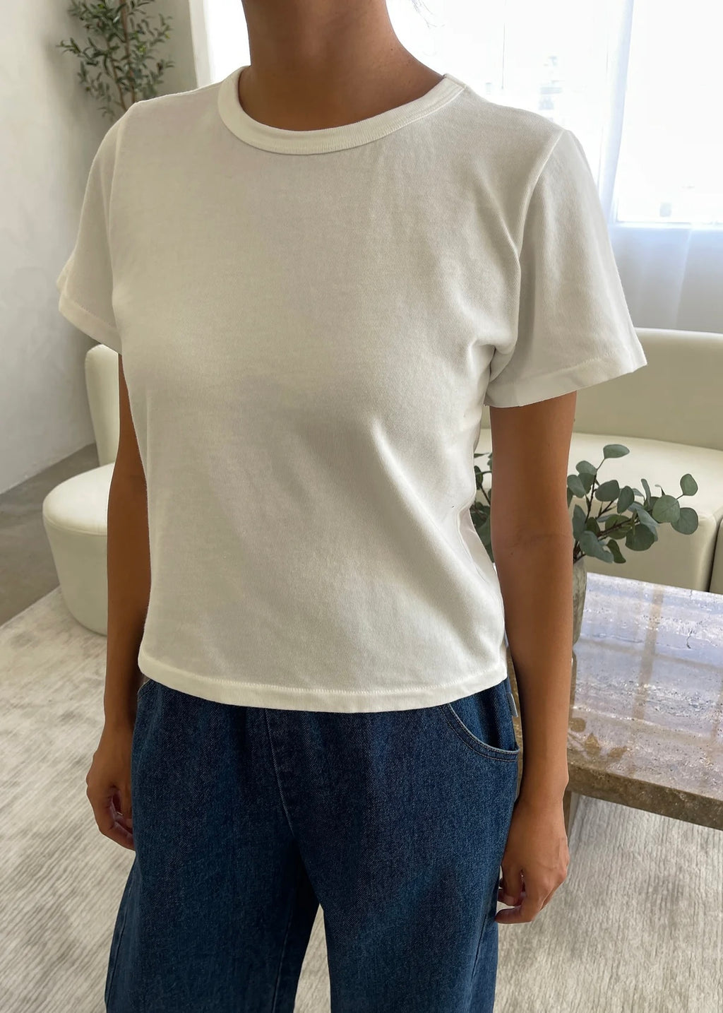 Le Bon Shoppe Little Boy Tee Vintage White