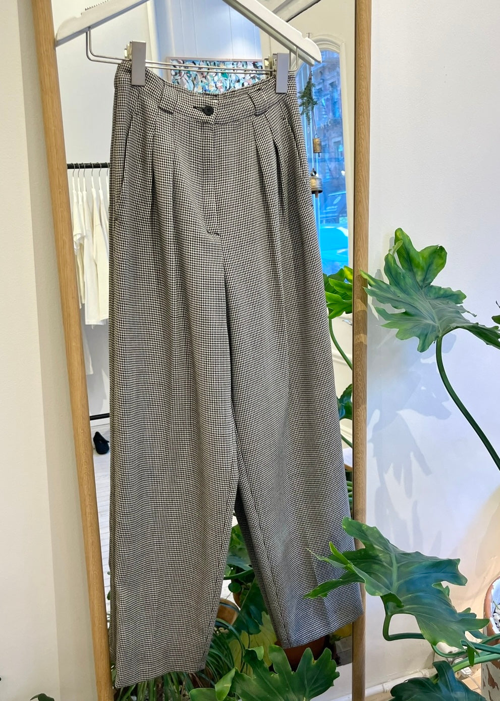 Vintage Armani Gingham Trousers