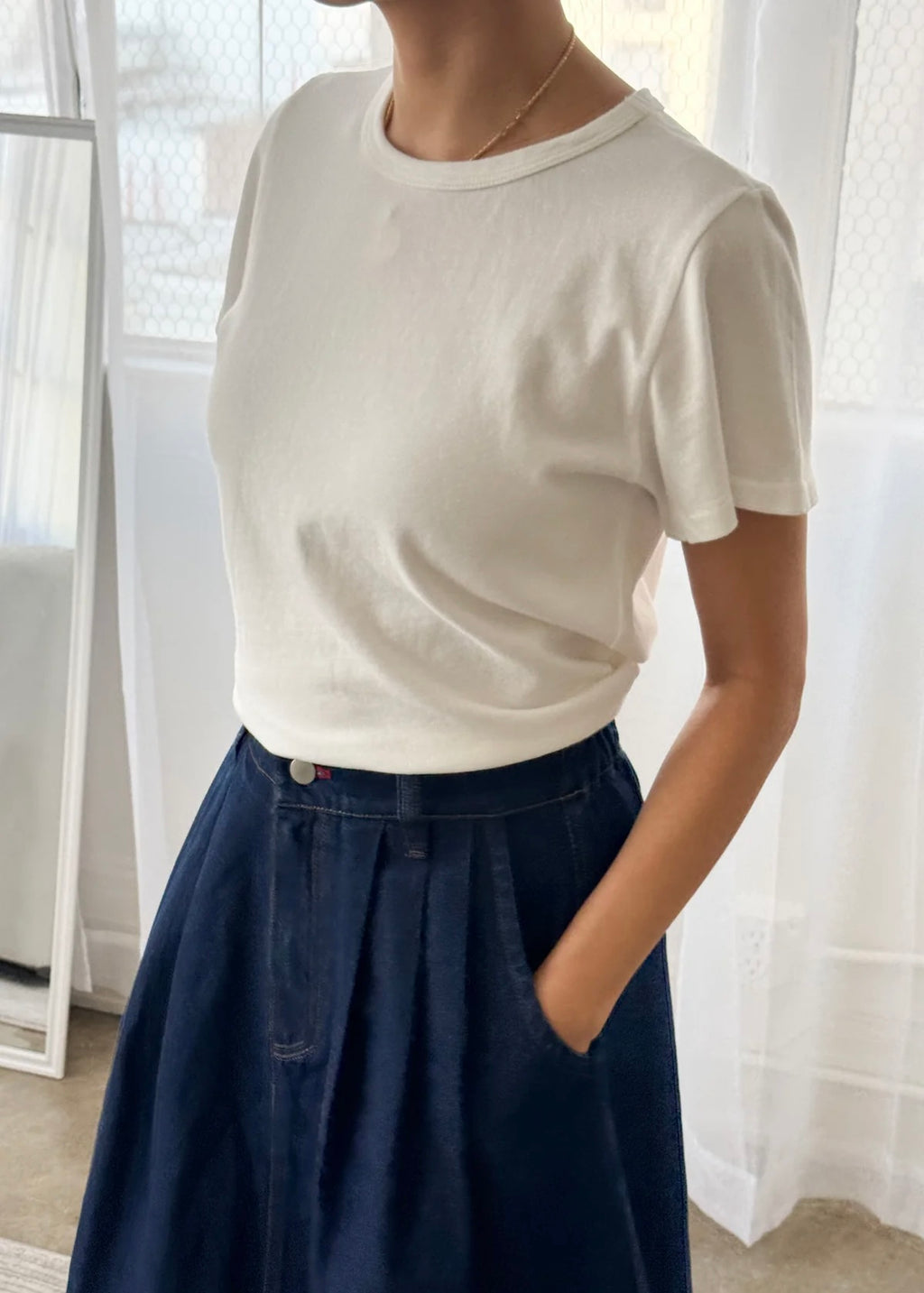 Le Bon Shoppe Little Boy Tee Vintage White
