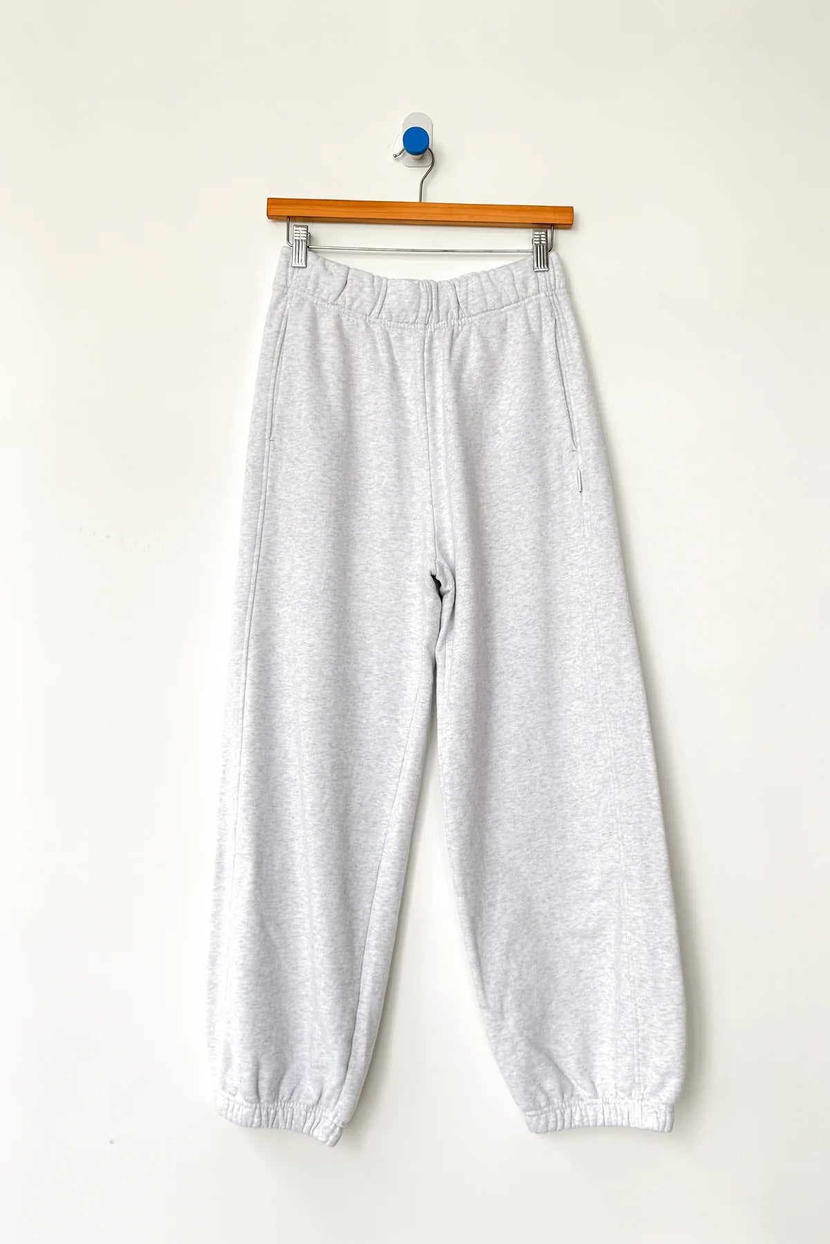 French Terry Balloon Pants Ice Grey