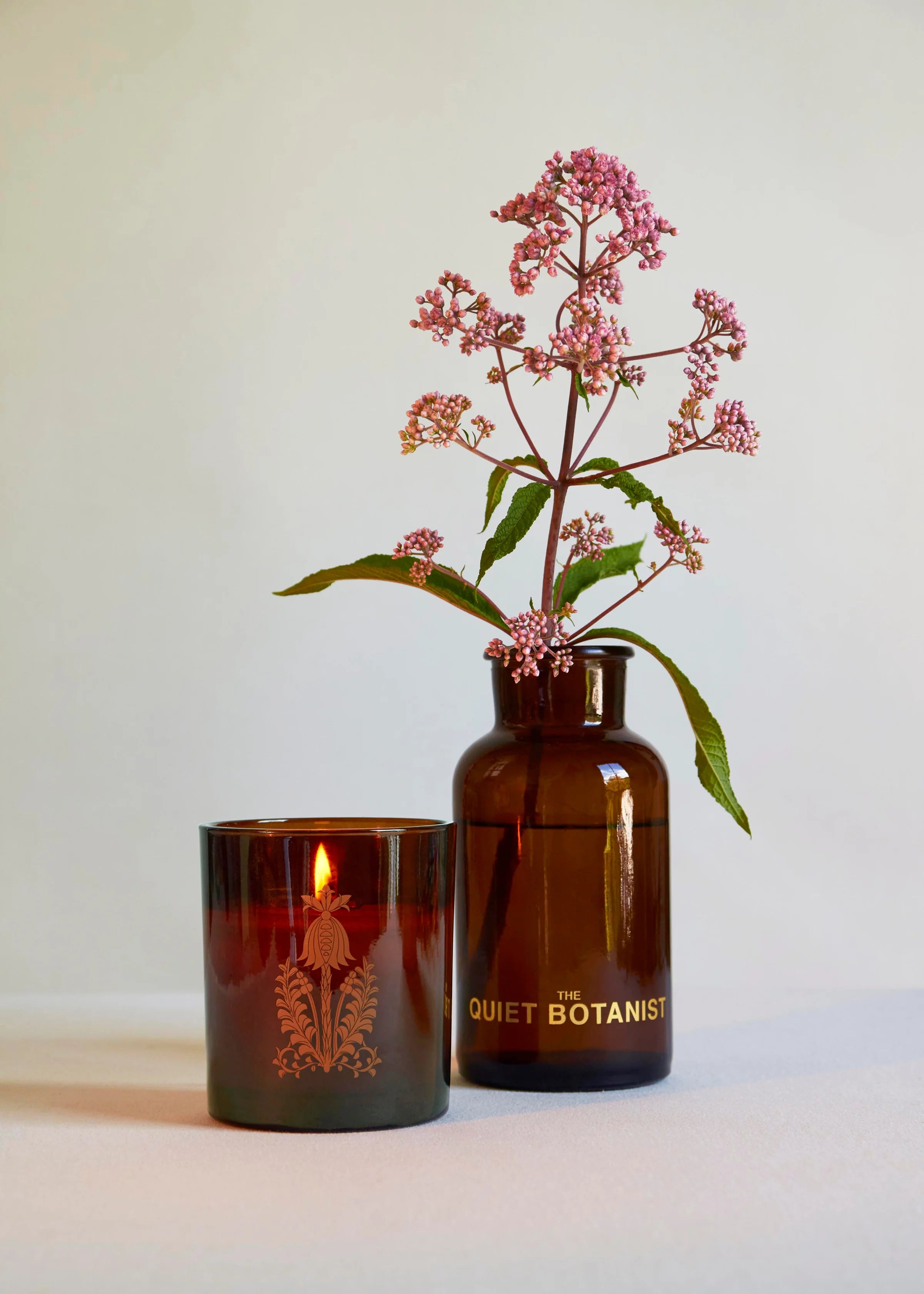 The Quiet Botanist In The Weeds Candle