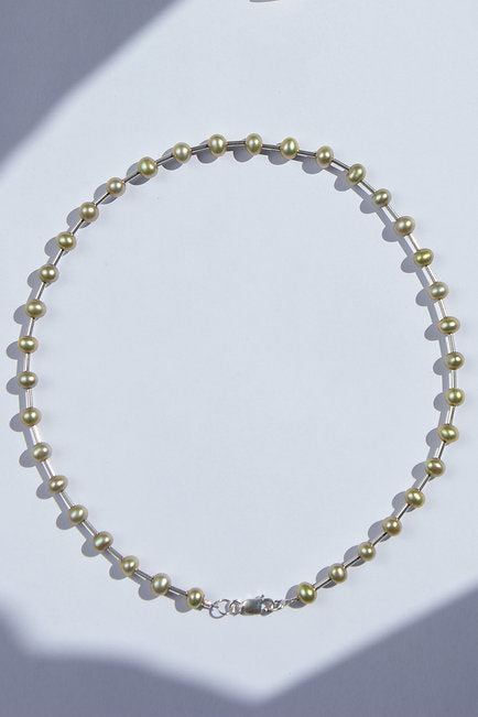 Green Pearl Choker