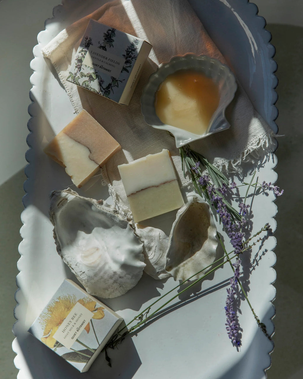 The Quiet Botanist Honey Bee Bar Soap