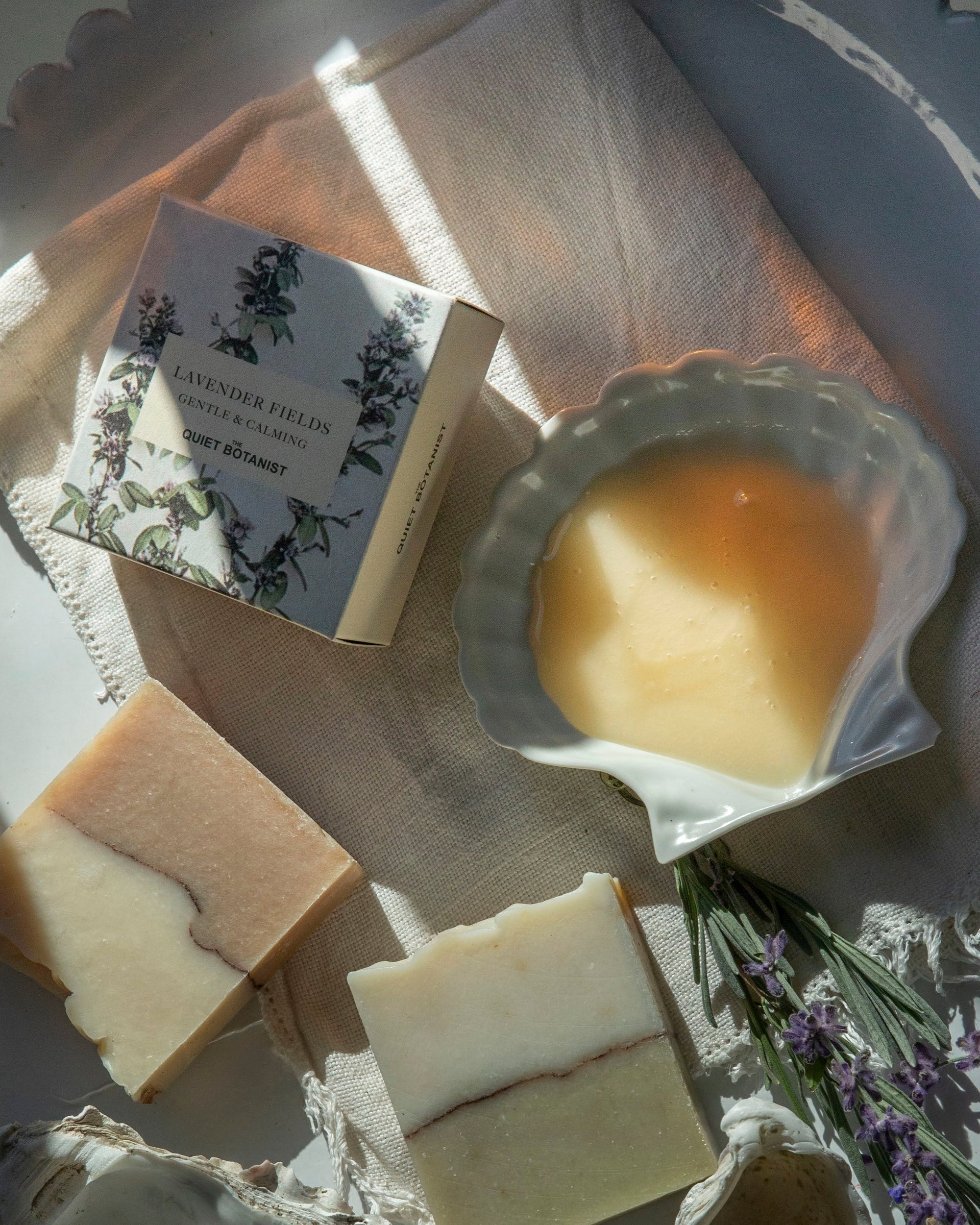 The Quiet Botanist Lavender Fields Bar Soap