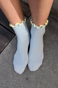 Le Bon Shoppe Petite Ruffled Modal Socks
