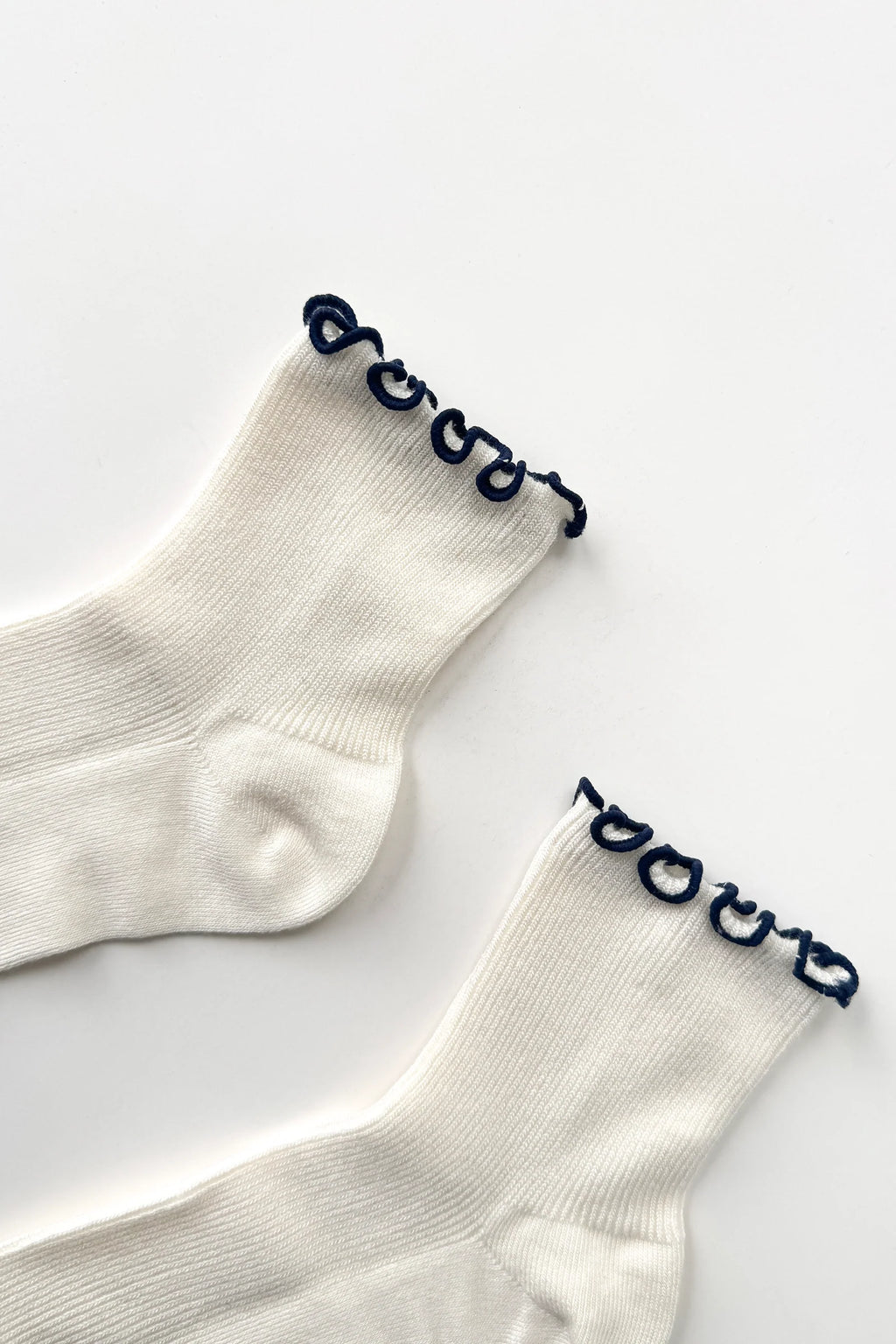 Le Bon Shoppe Petite Ruffled Modal Socks