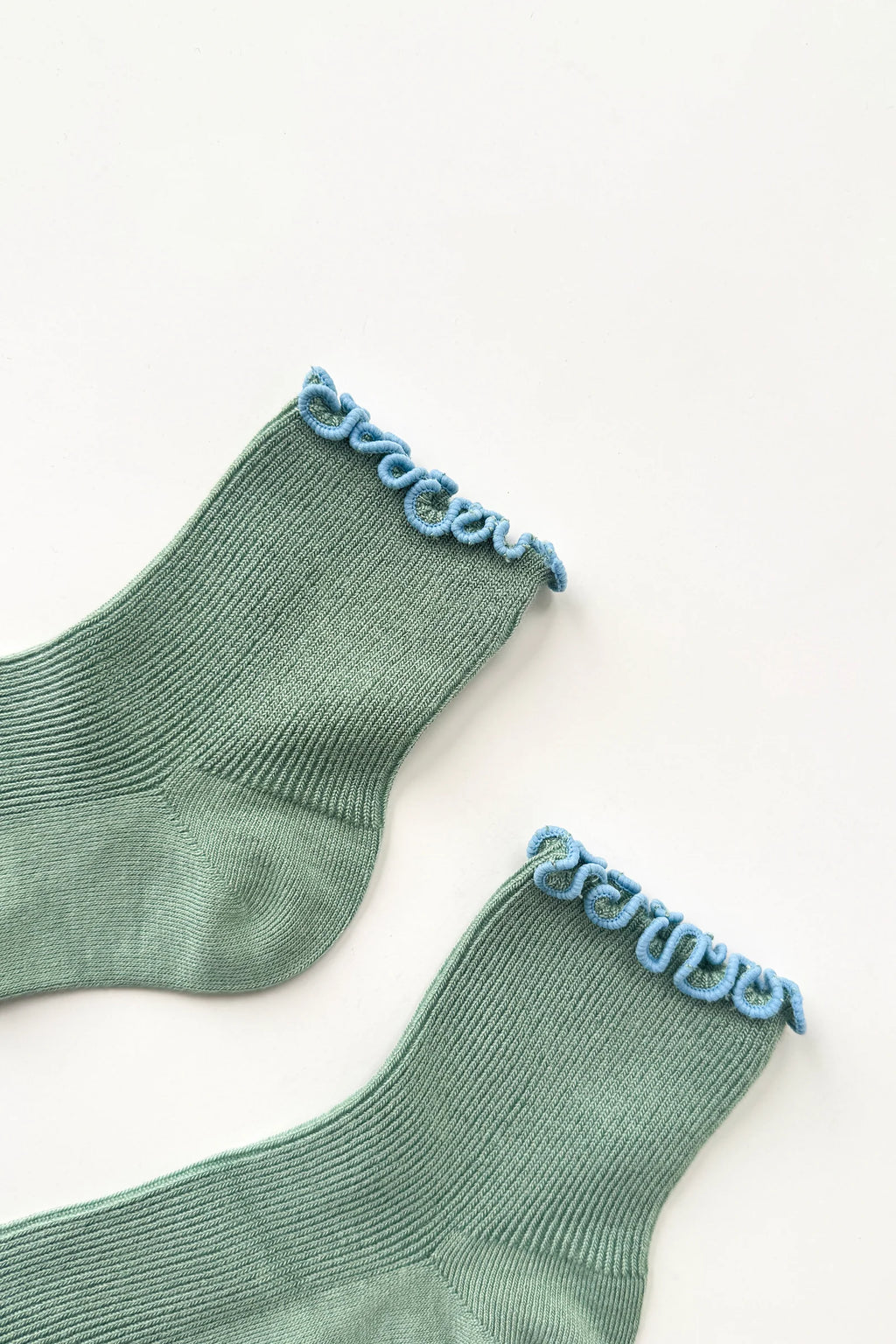 Le Bon Shoppe Petite Ruffled Modal Socks