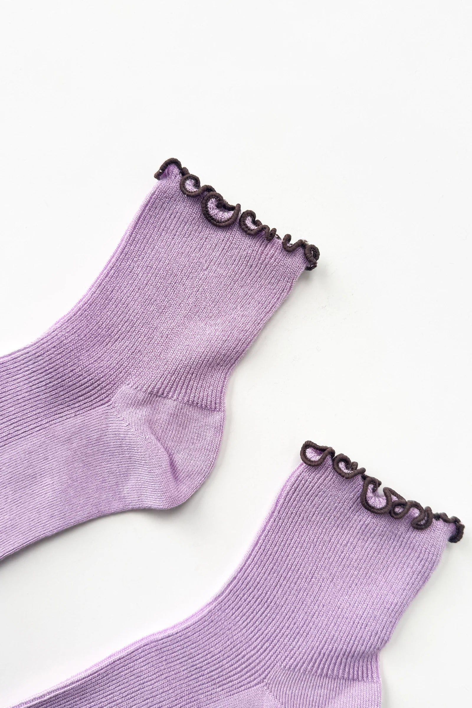 Le Bon Shoppe Petite Ruffled Modal Socks