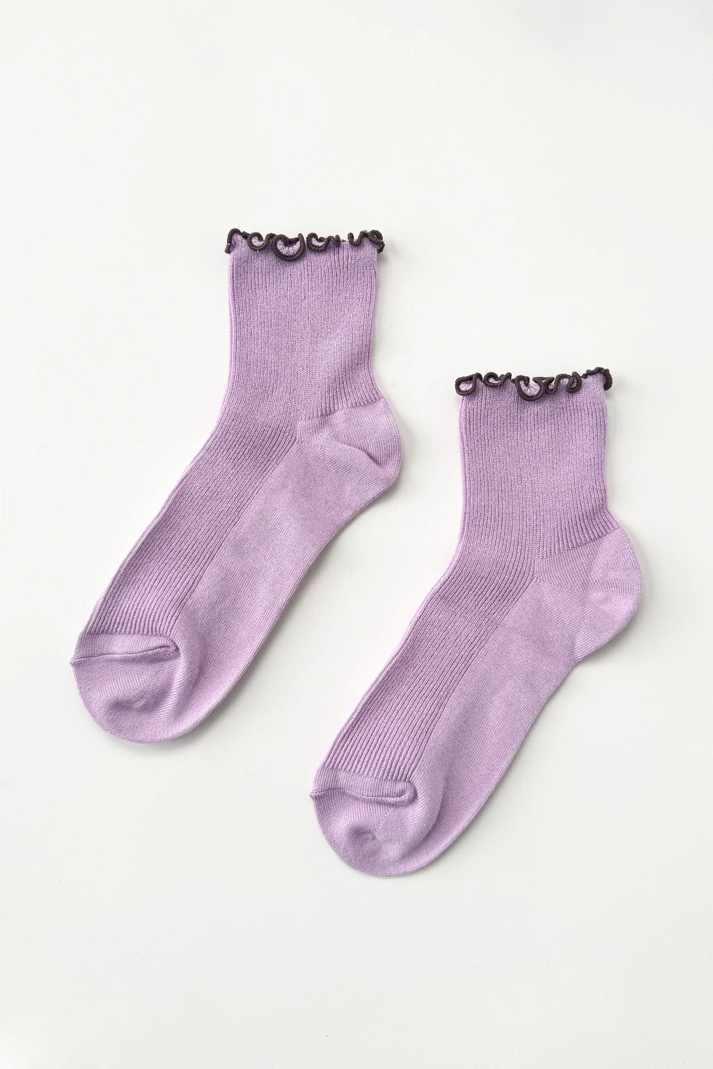 Le Bon Shoppe Petite Ruffled Modal Socks