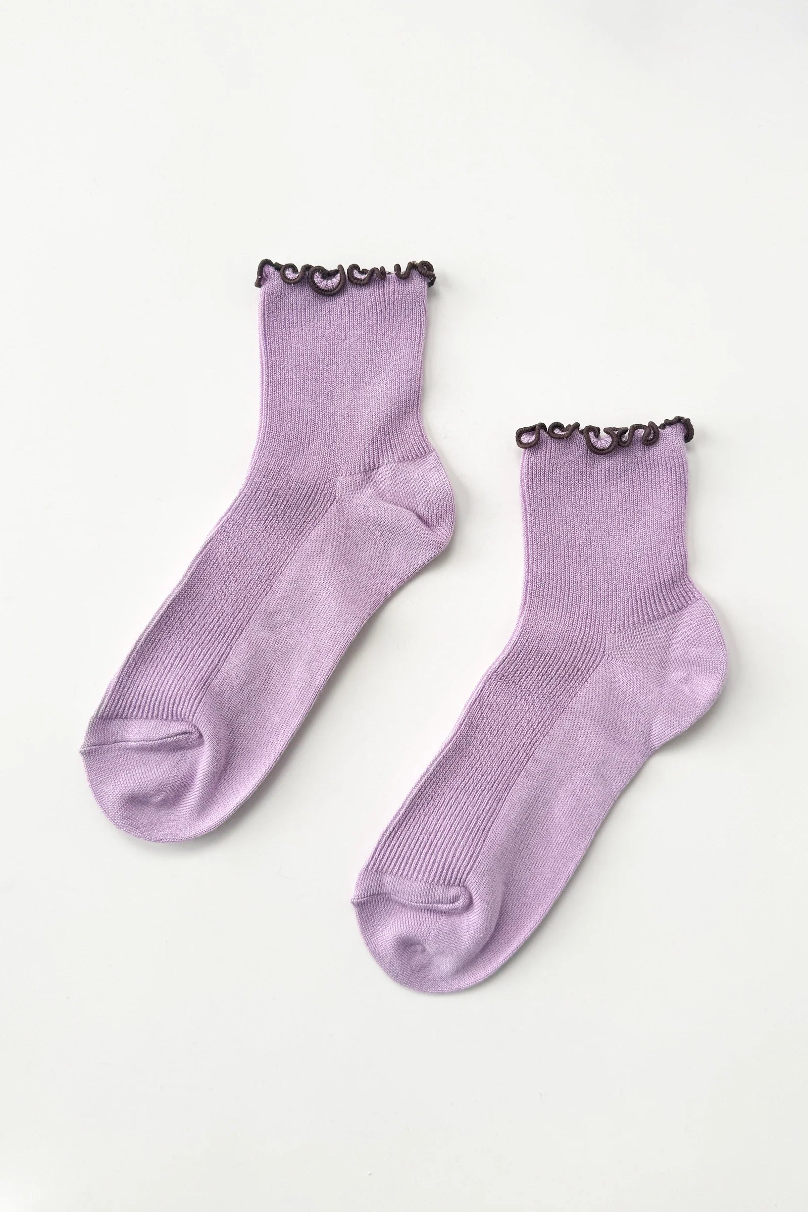 Le Bon Shoppe Petite Ruffled Modal Socks