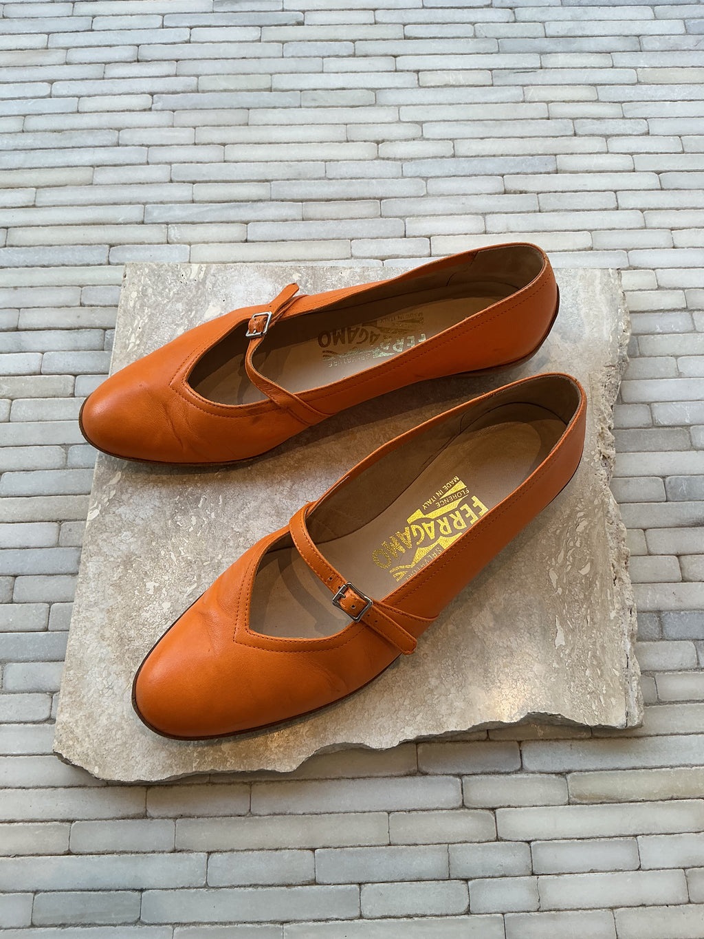 Salvatore Ferragamo Mary Jane Flats
