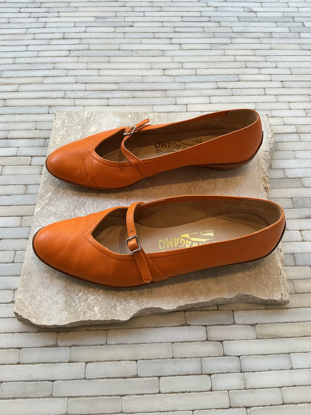 Salvatore Ferragamo Mary Jane Flats