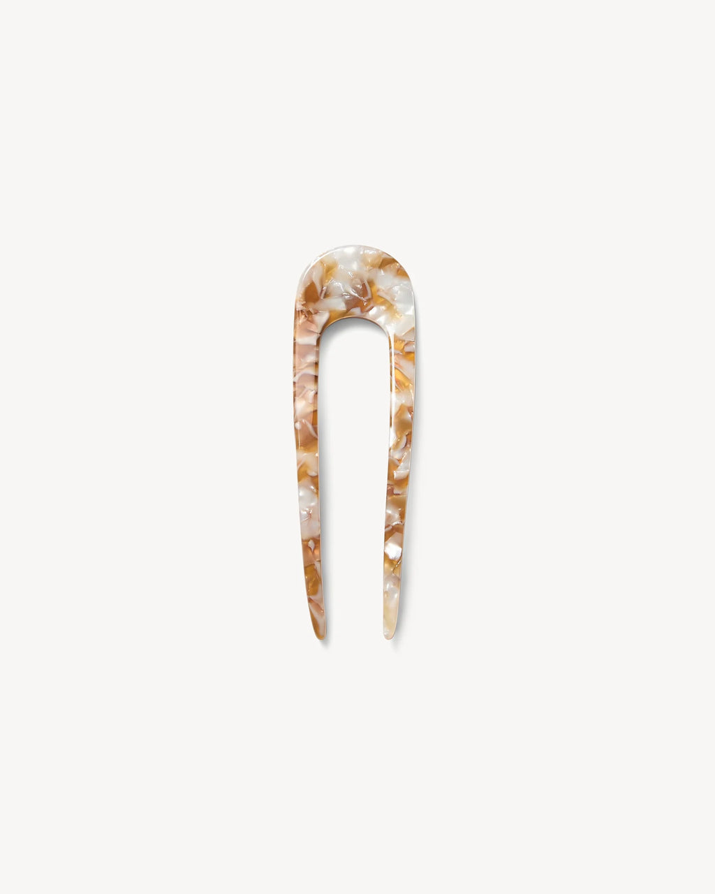 Machete Mini French Hair Pin in Baja Tortoise