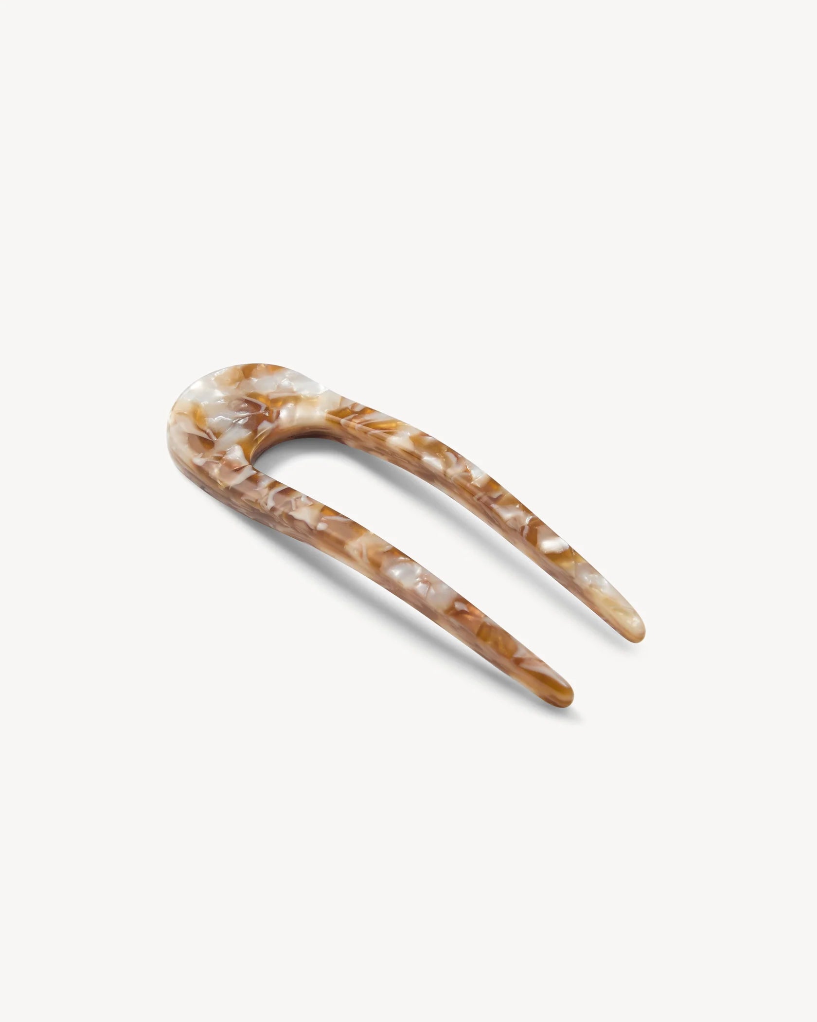 Machete Mini French Hair Pin in Baja Tortoise