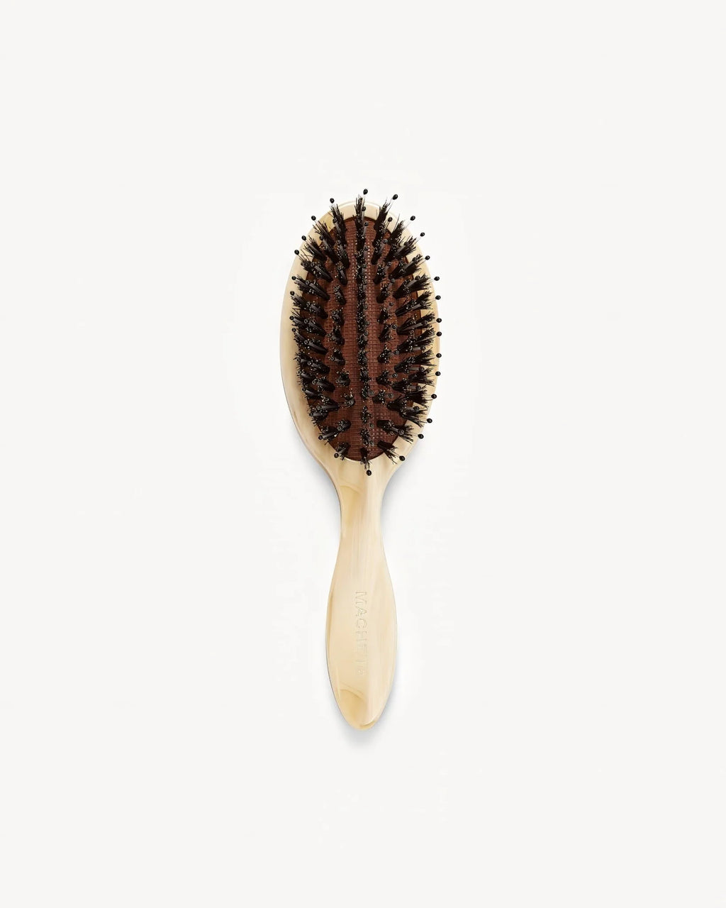 Machete Travel Hair Brush in Alabaster