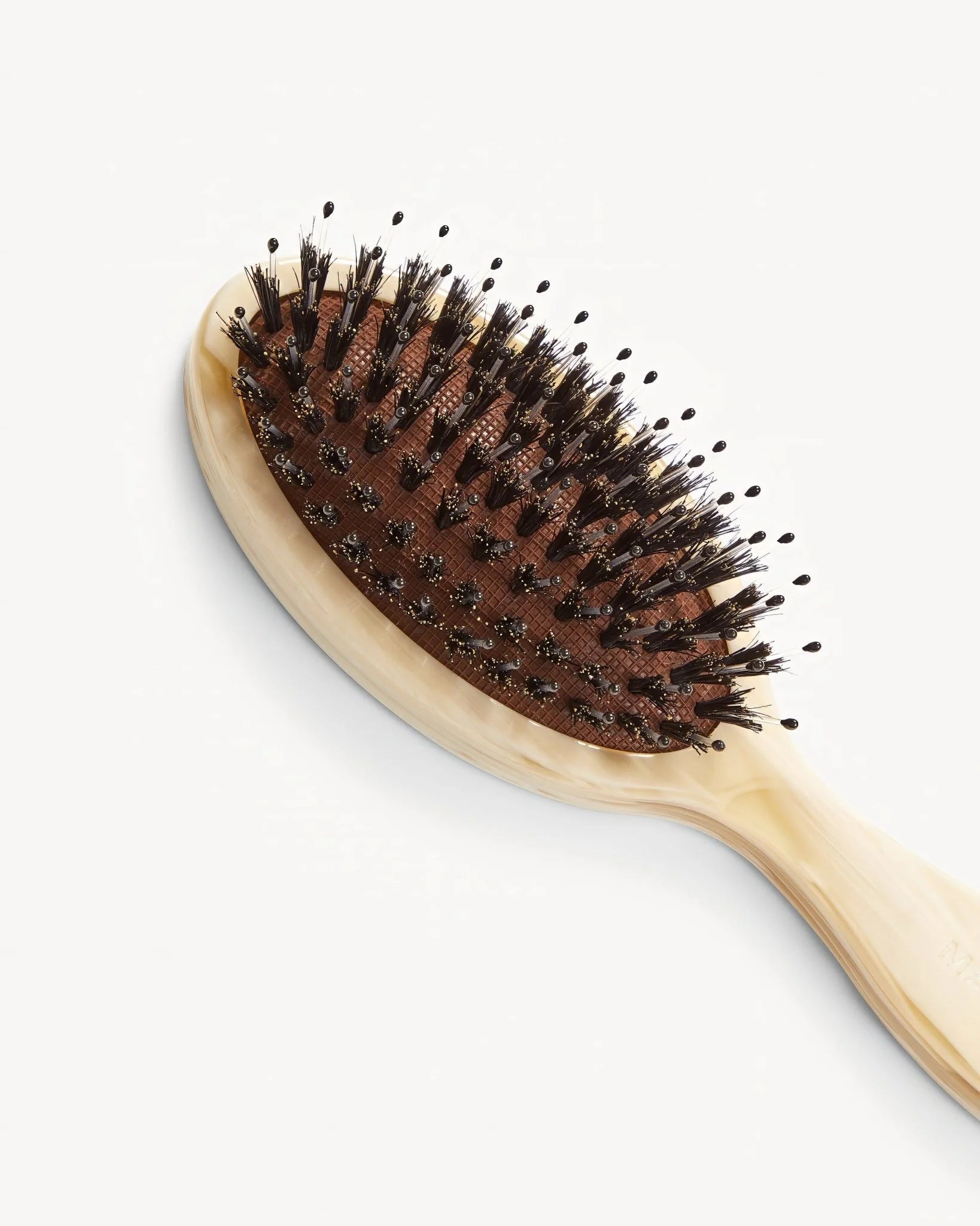 Machete Travel Hair Brush in Alabaster