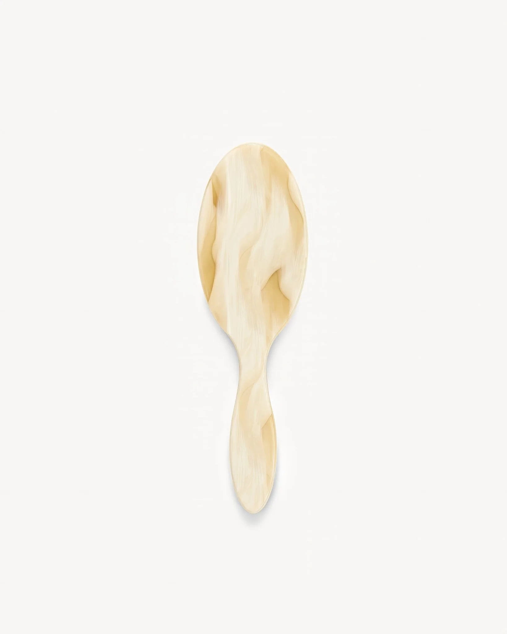 Machete Travel Hair Brush in Alabaster