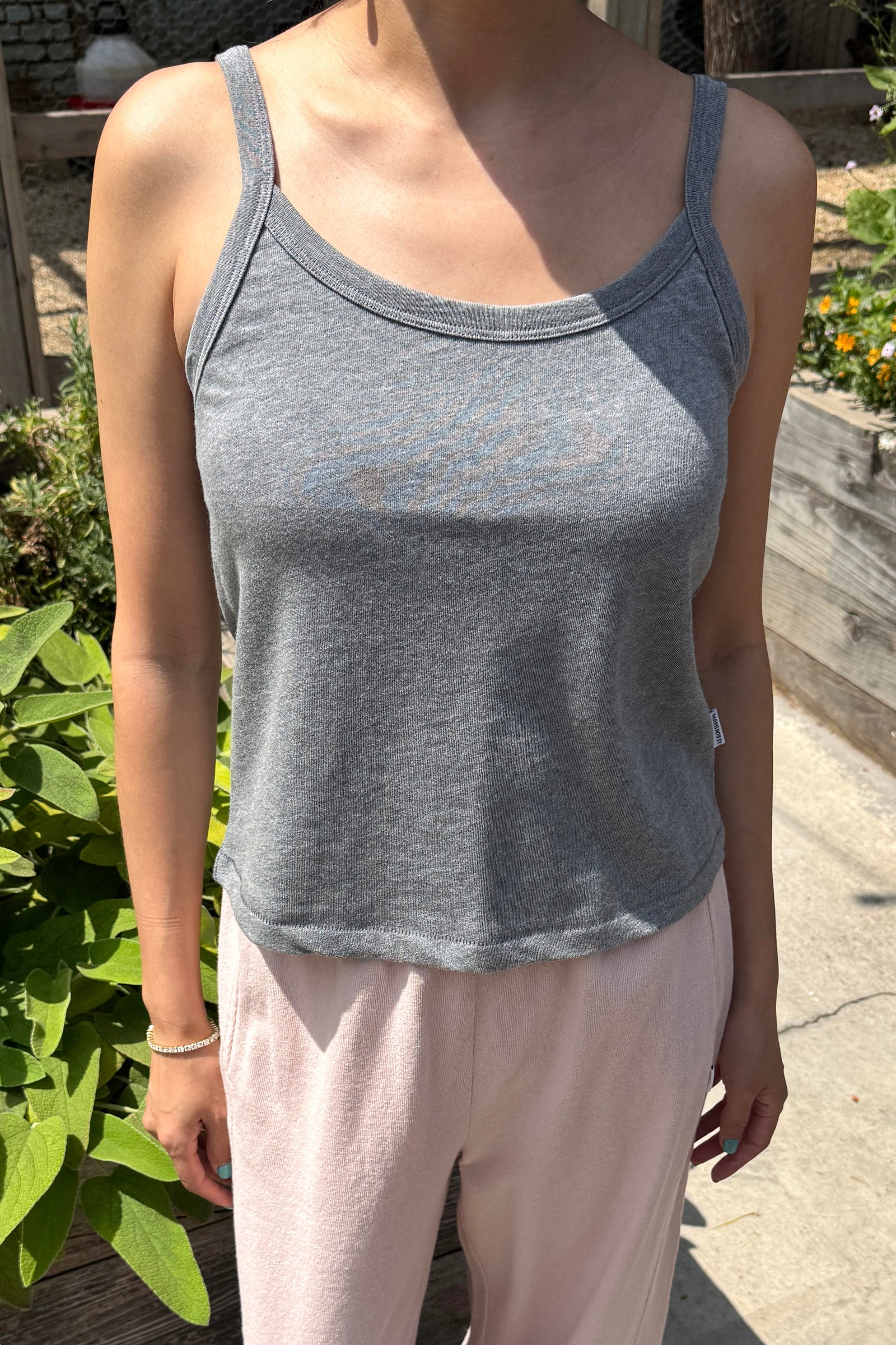 Le Bon Shoppe Dana Cami Melange Grey