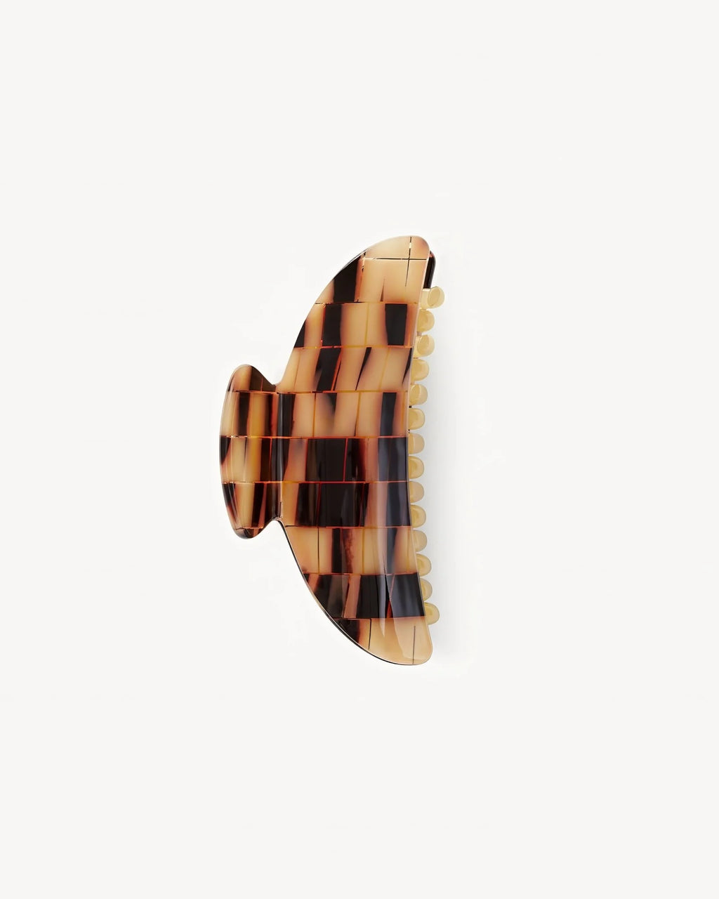 Machete Midi Heirloom Claw in Blonde Checker