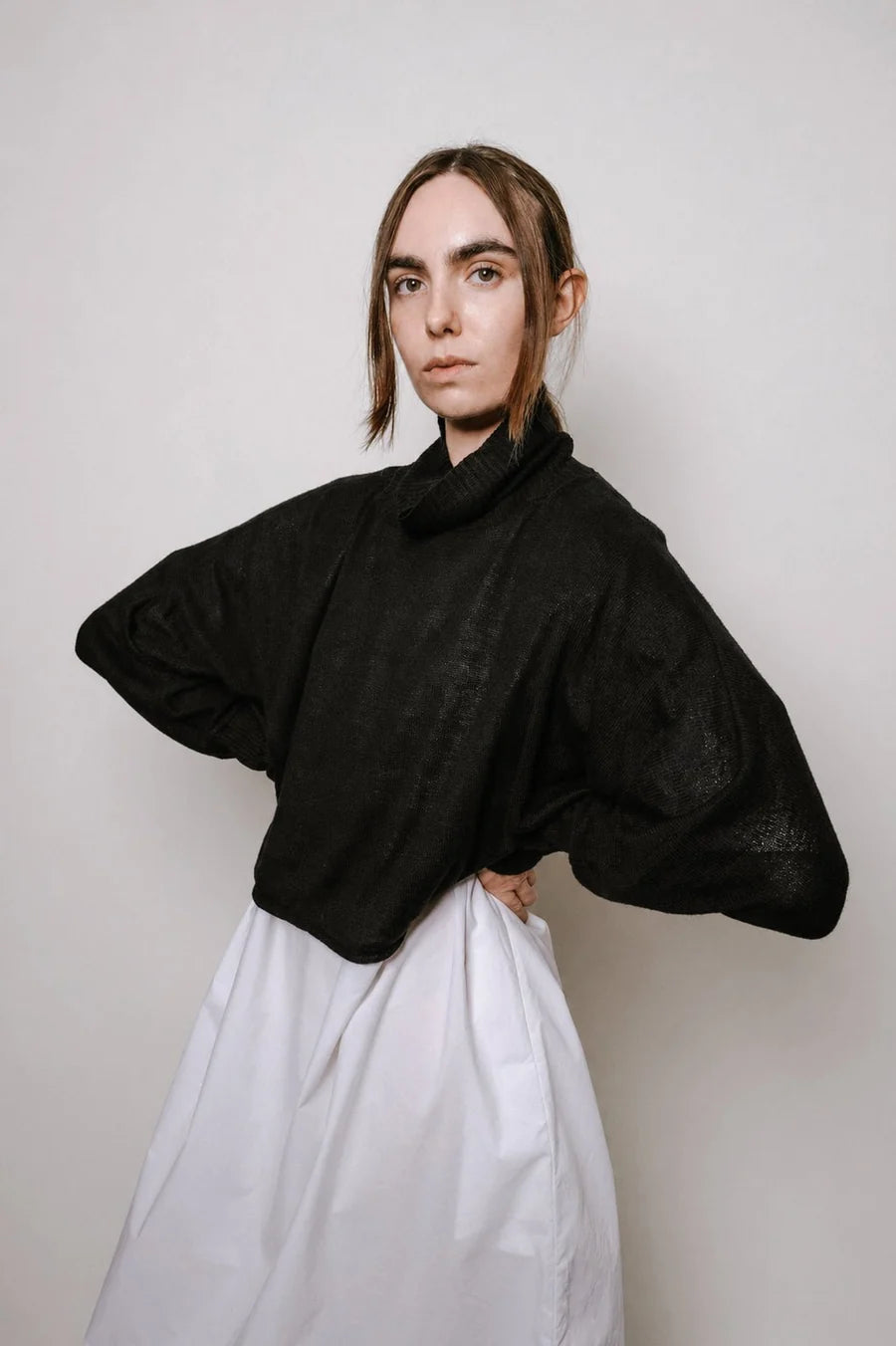 Et Tigre Alice Turtleneck in Black