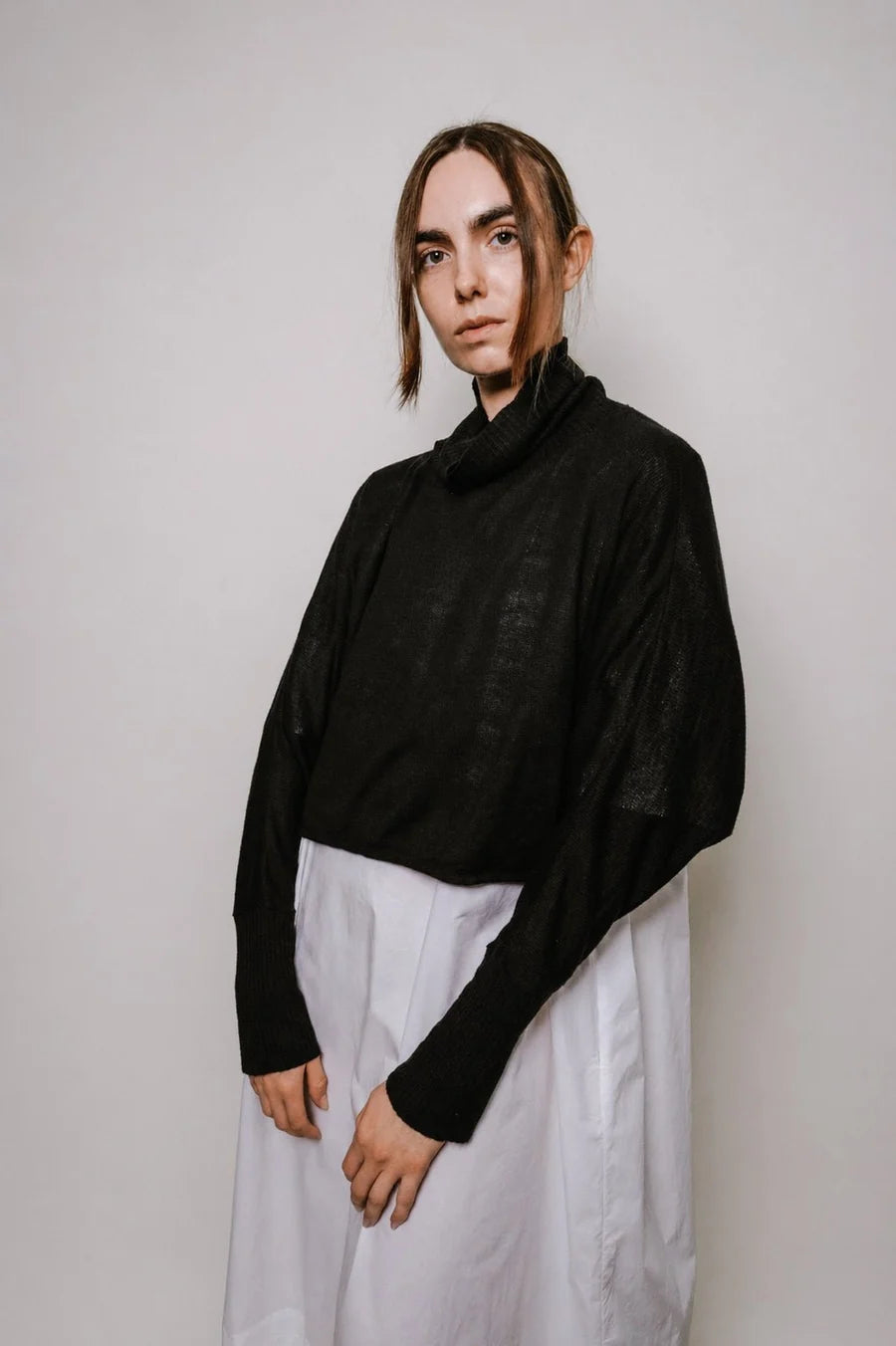 Et Tigre Alice Turtleneck in Black