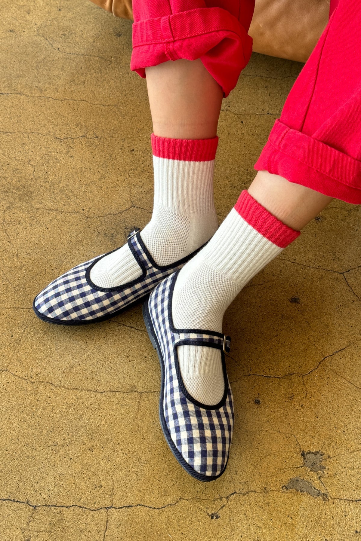 Color Block Girlfriend Socks