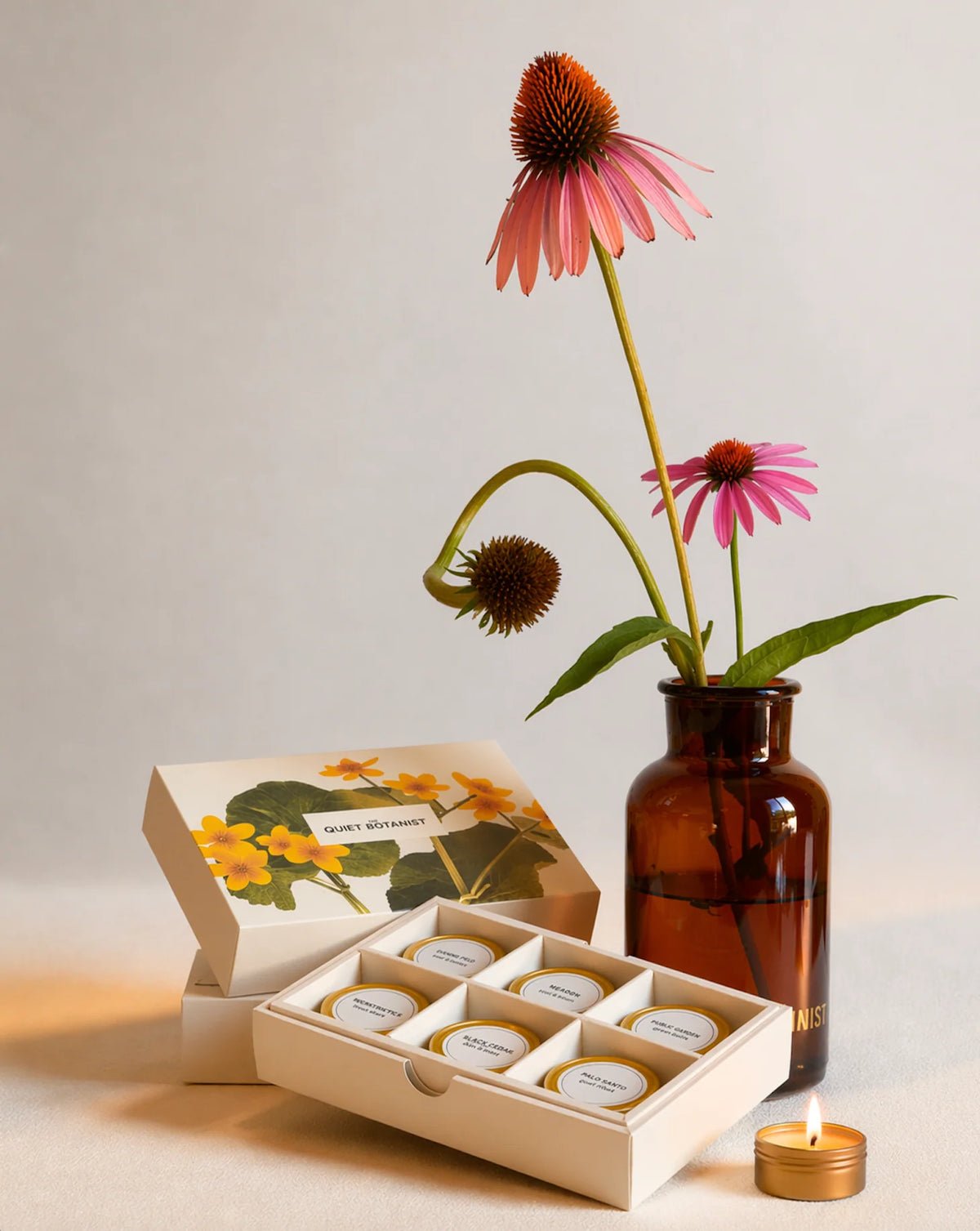 The Quiet Botanist Candle Sampler Set