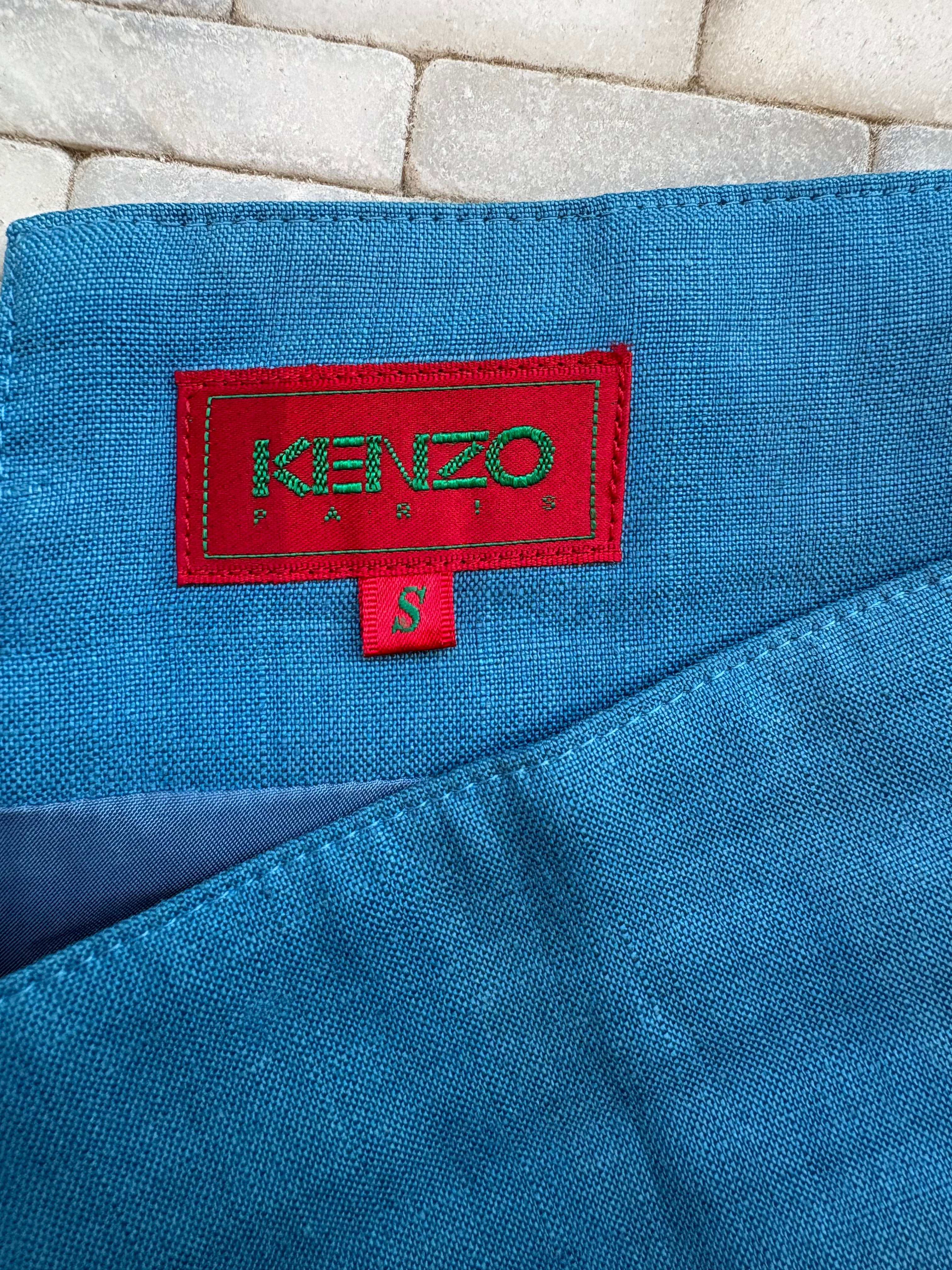 Kenzo Linen Skirt