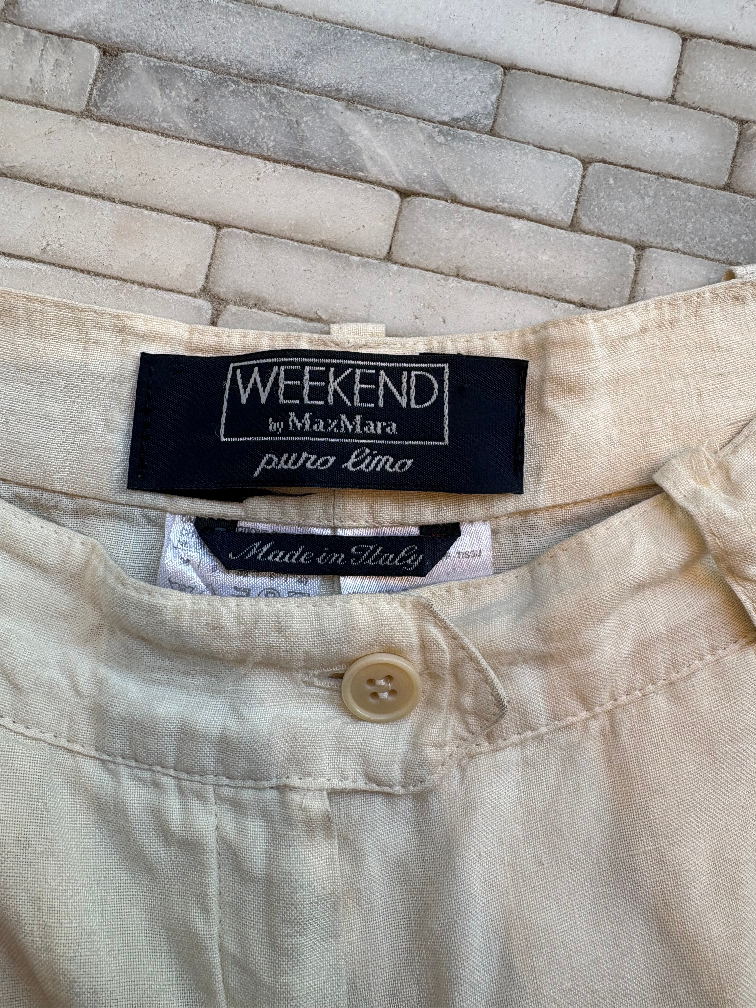 Max Mara Linen Trouser