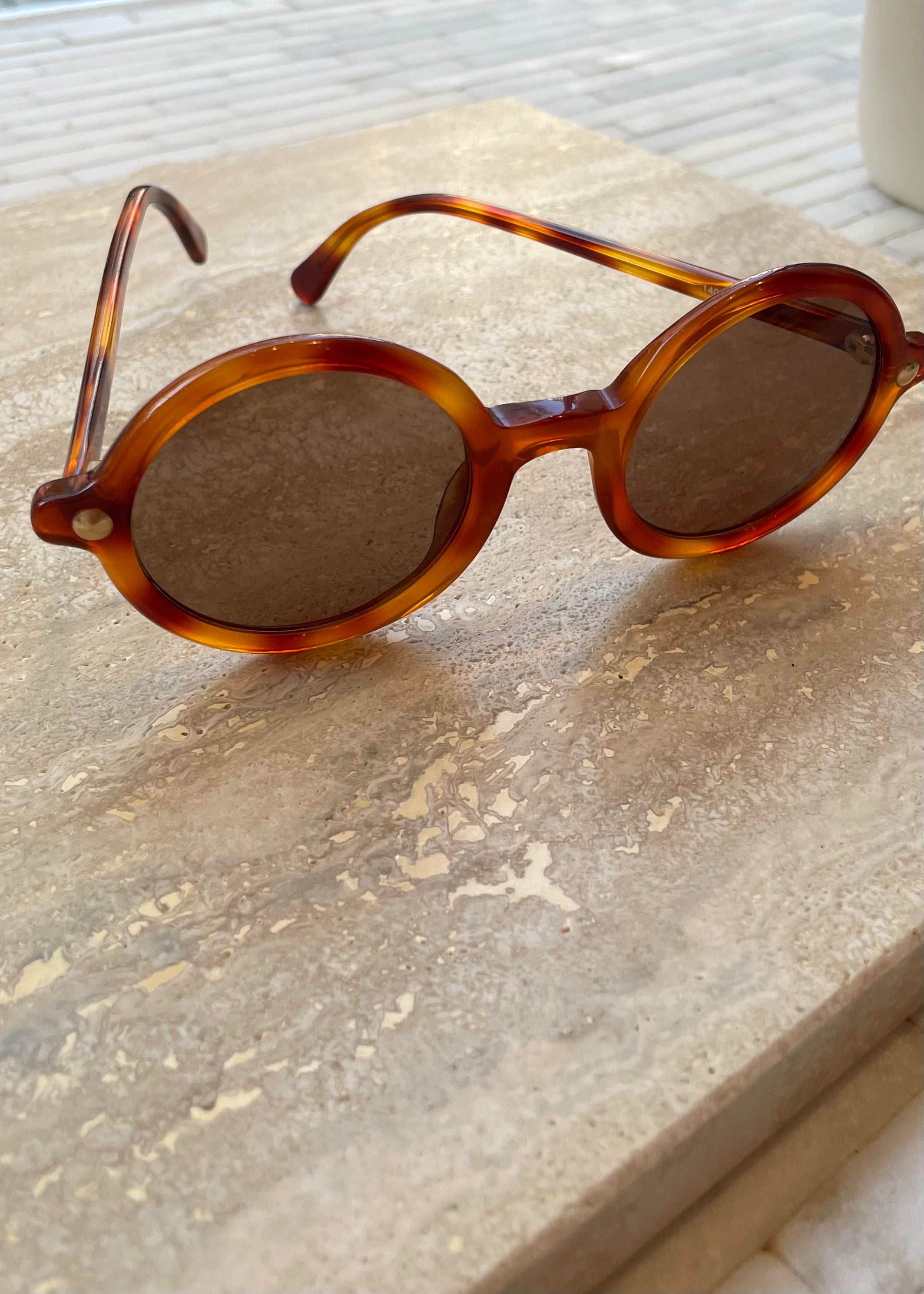 Vintage Armani Tortoiseshell Sunglasses DUO NYC