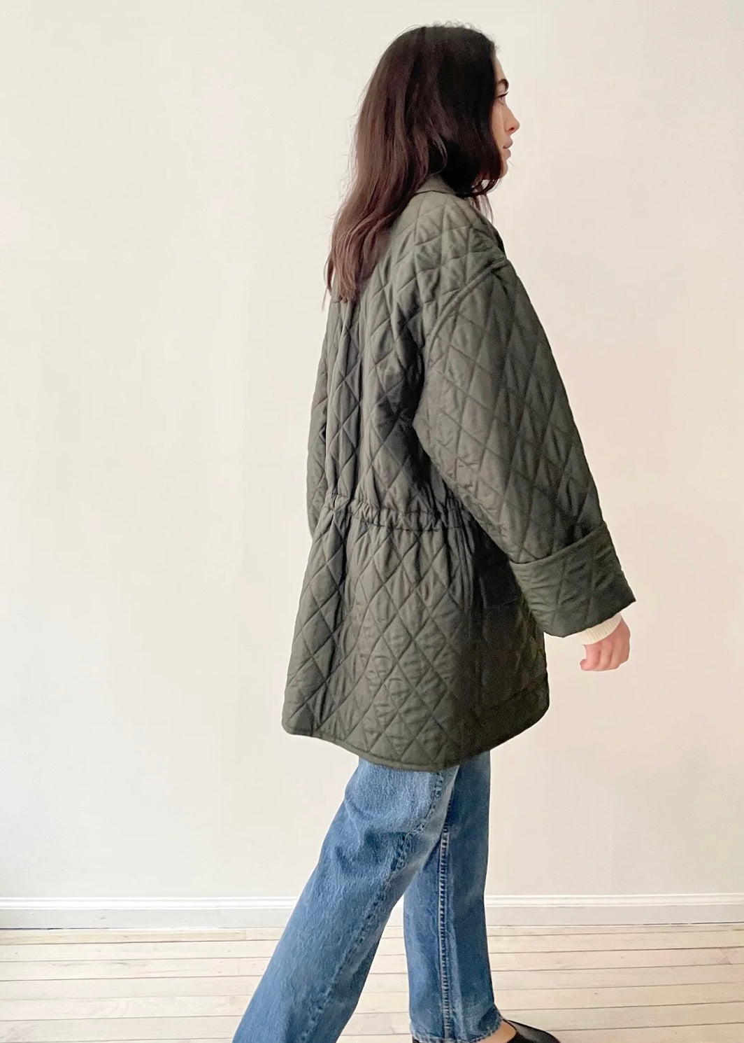 Silk Escada Quilted Jacket