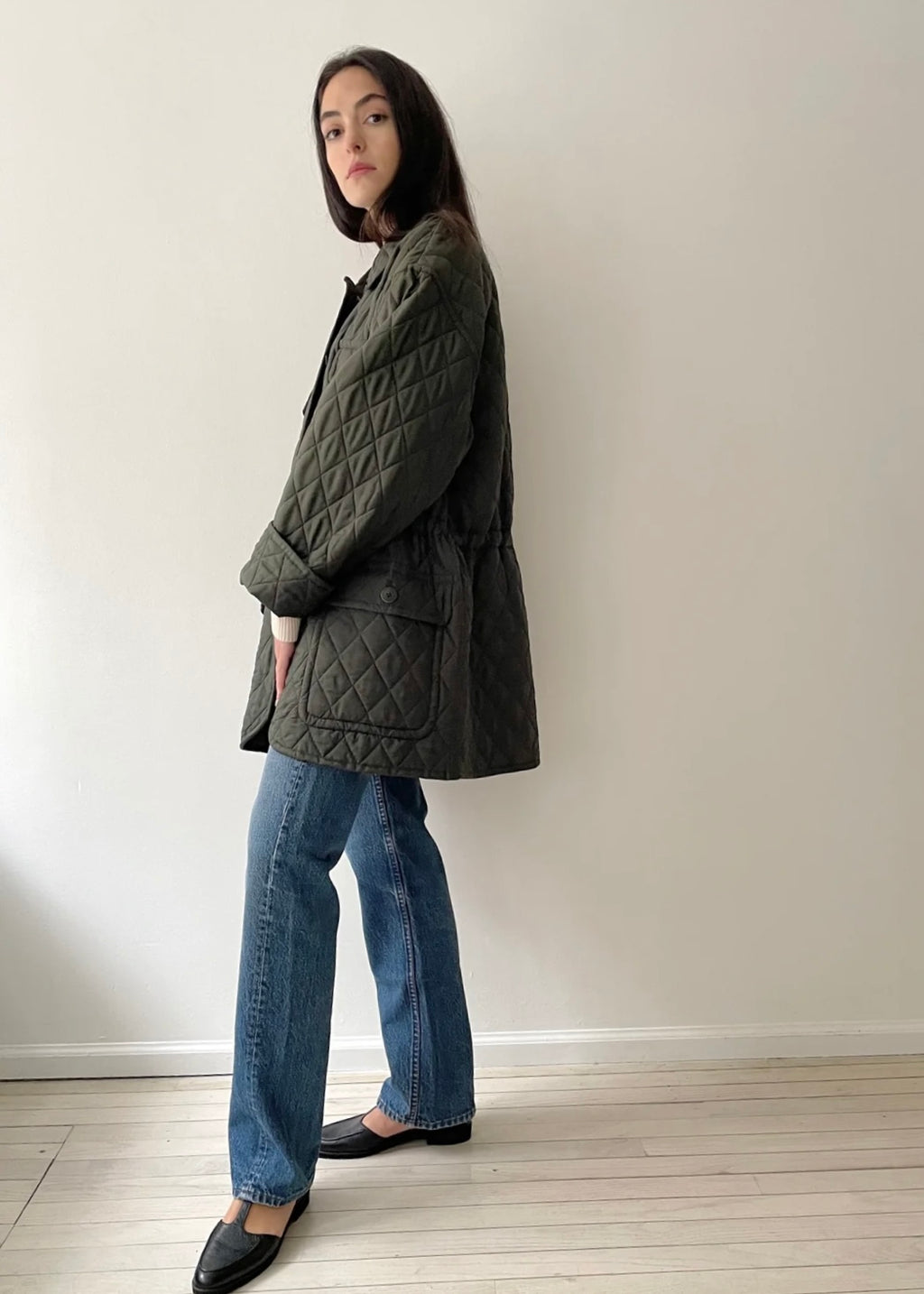 Silk Escada Quilted Jacket