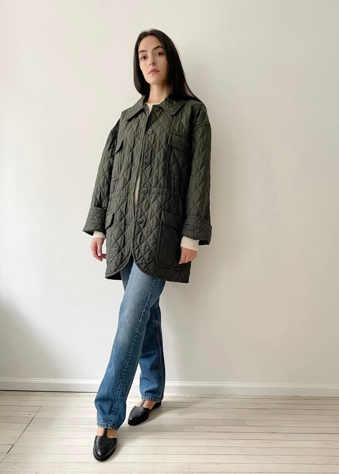 Silk Escada Quilted Jacket